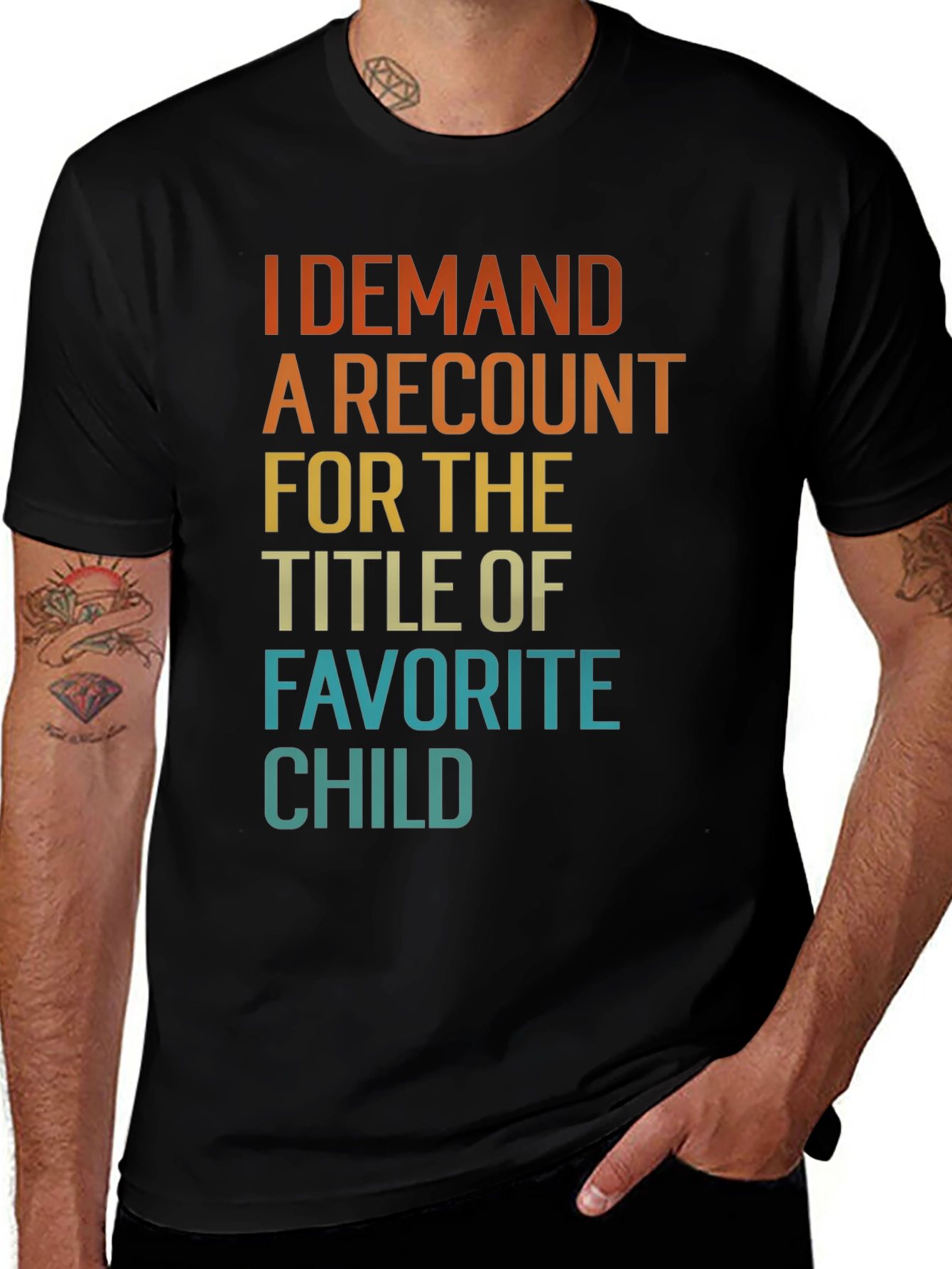 I Demand a Recount T-Shirt Funny Gift