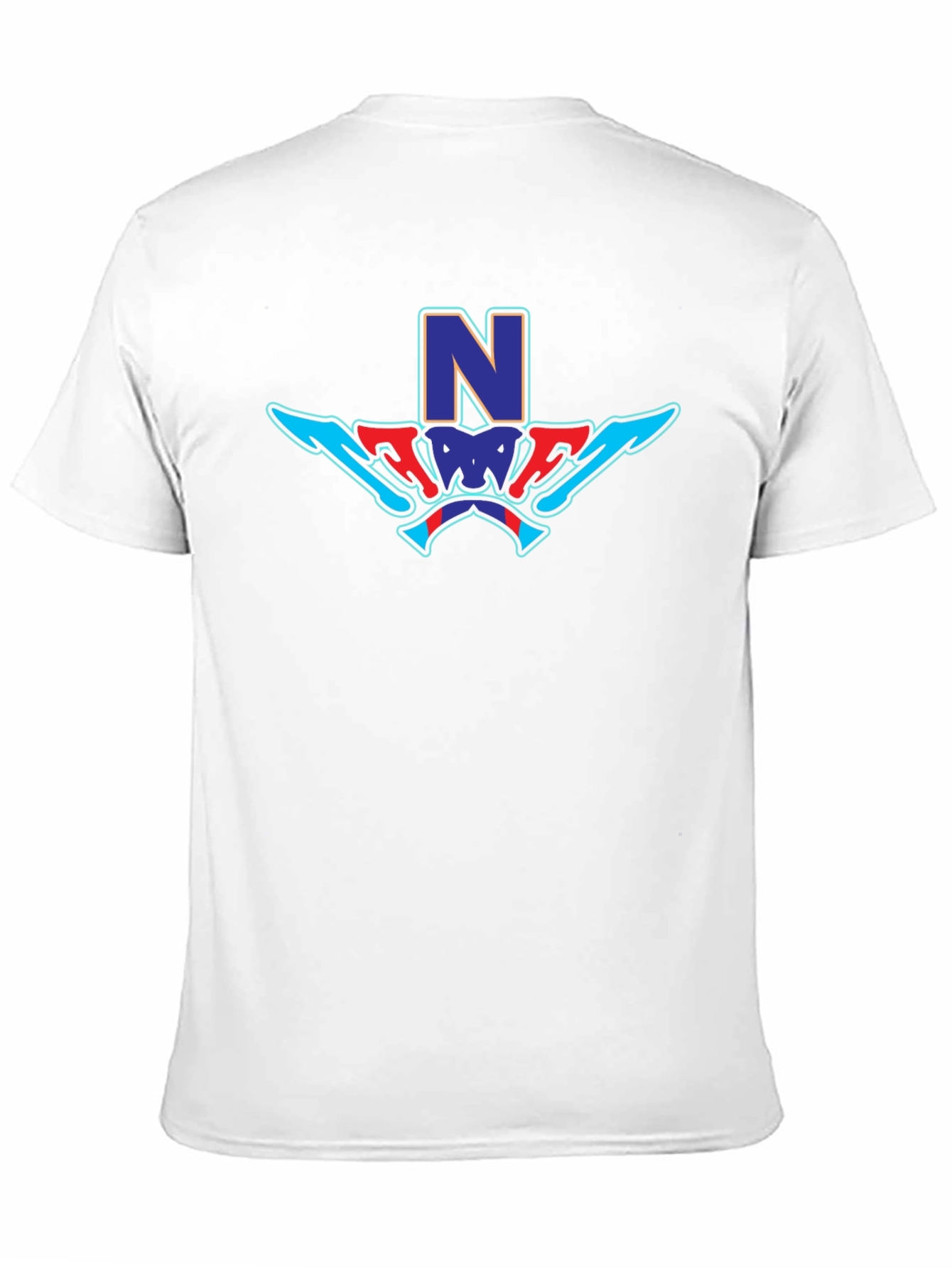 Stylish Black Graphic Tee - N Design