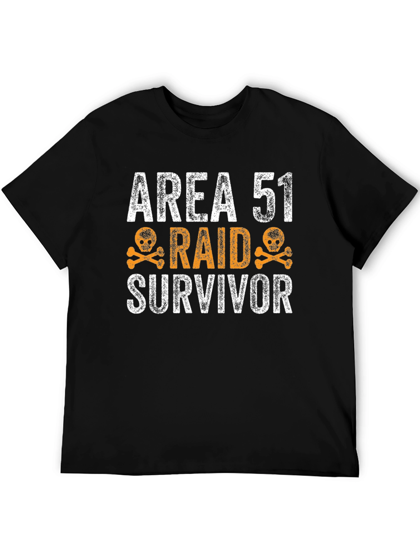 Area 51 Raid Survivor Graphic T-Shirt