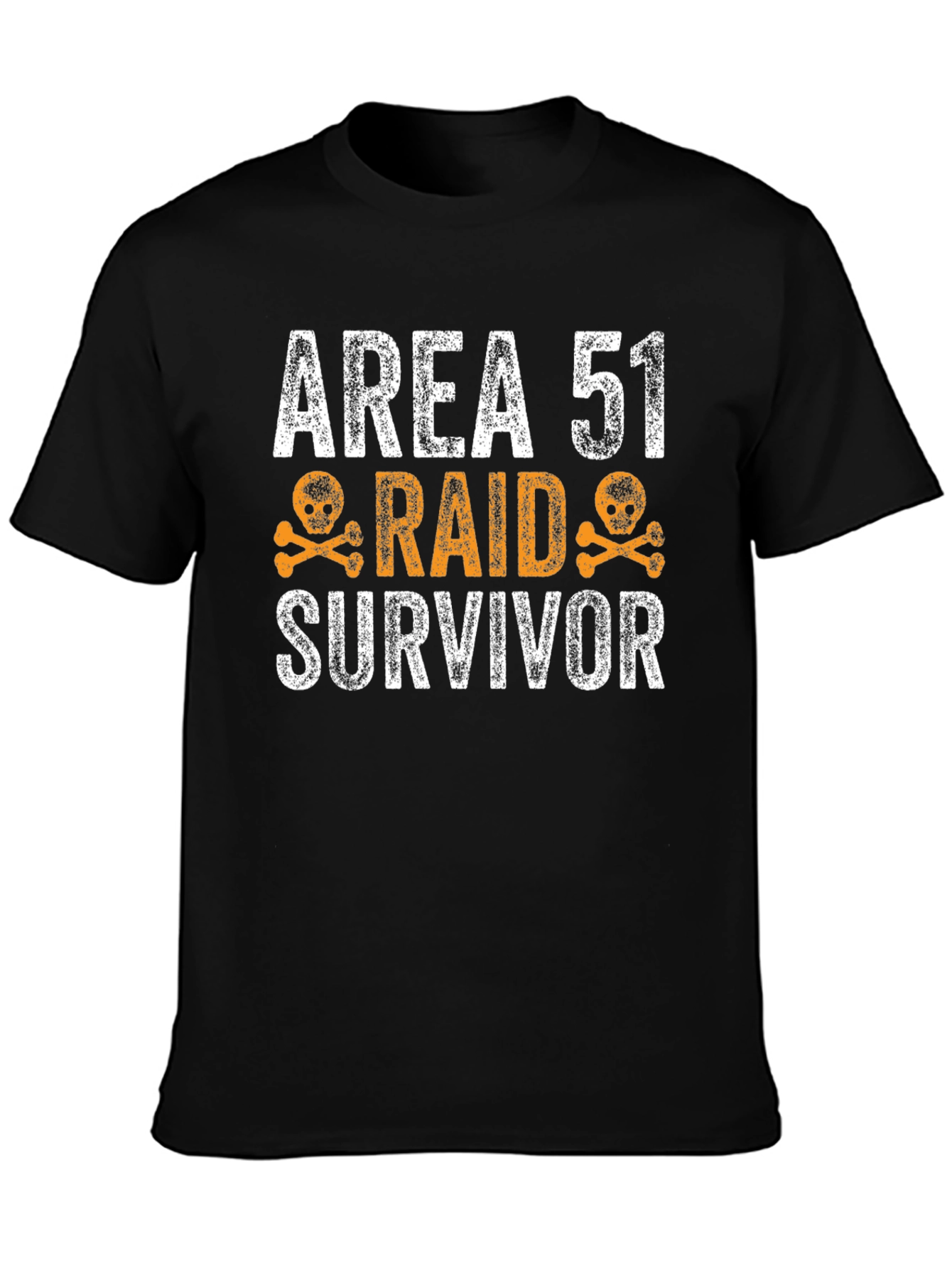 Area 51 Raid Survivor Graphic T-Shirt