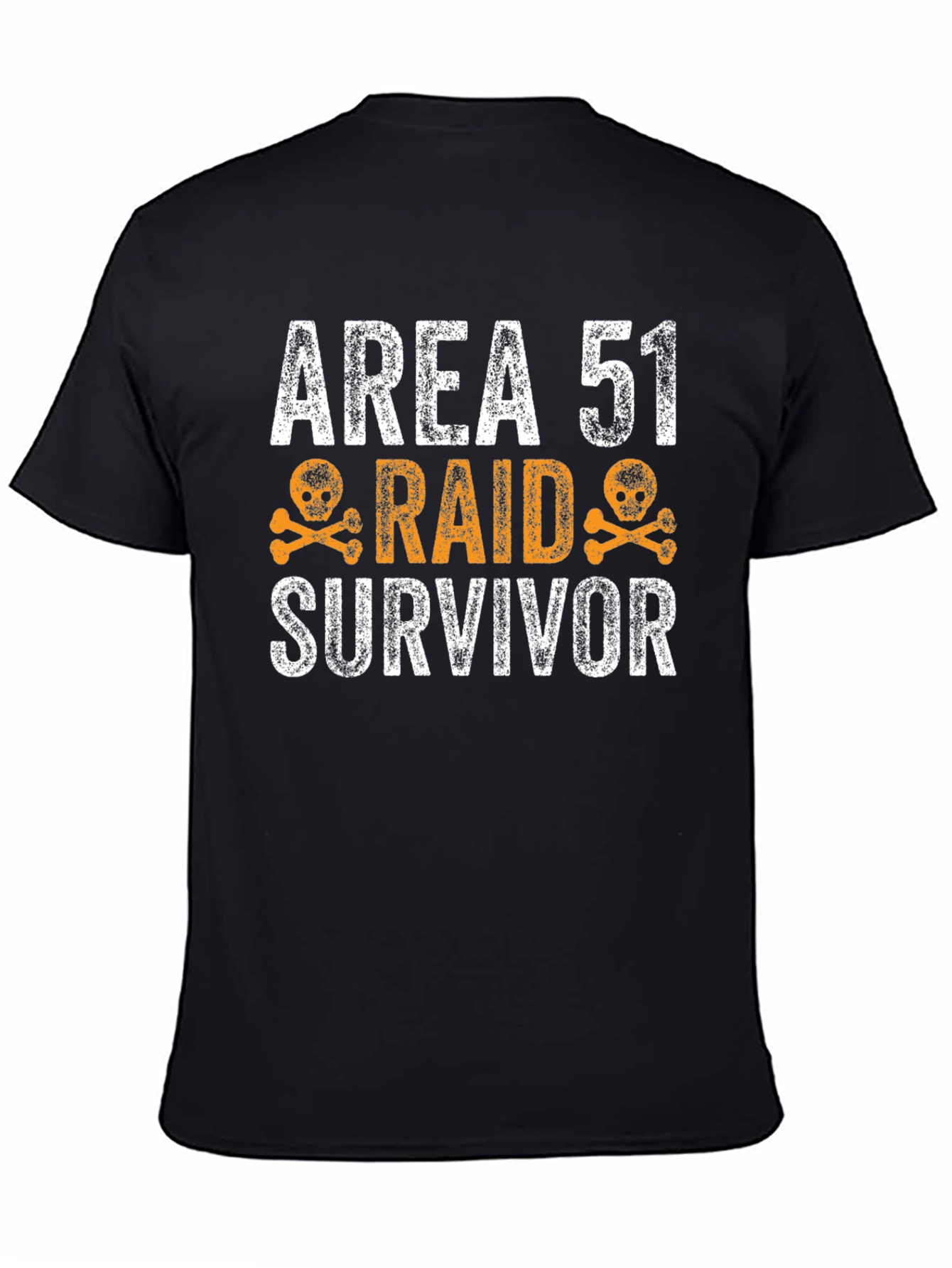 Area 51 Raid Survivor Graphic T-Shirt