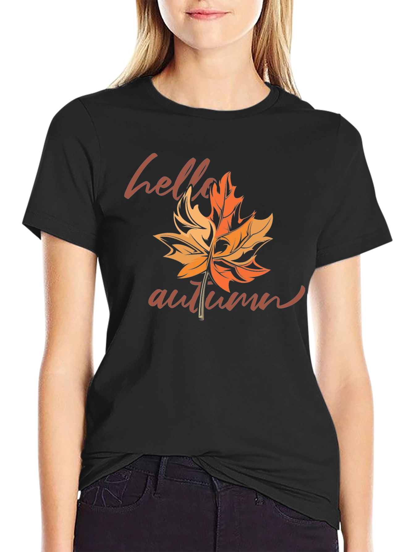 Hello Autumn Graphic Tee