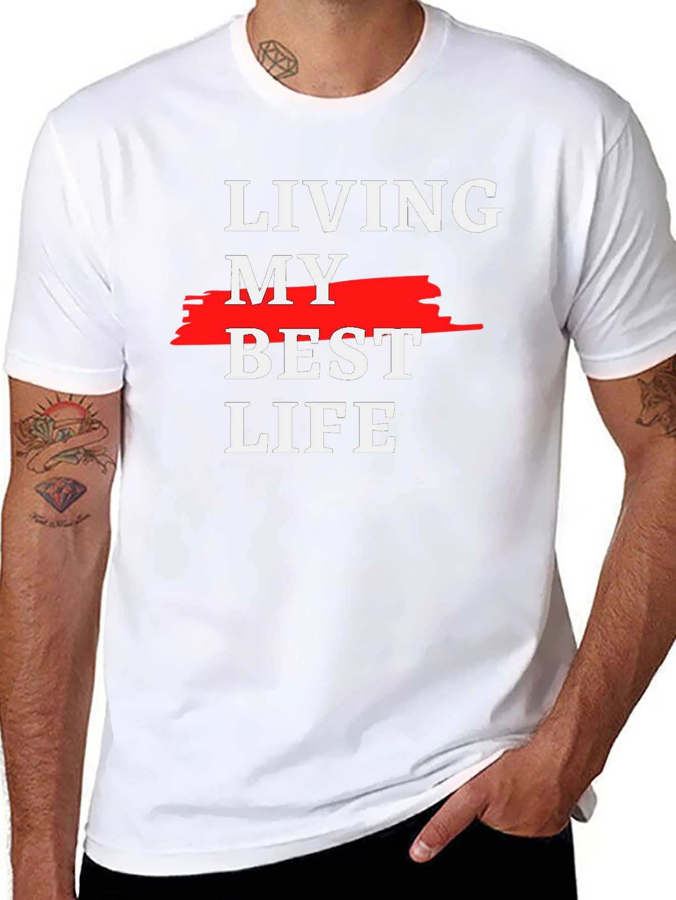 Living My Best Life Graphic Tee
