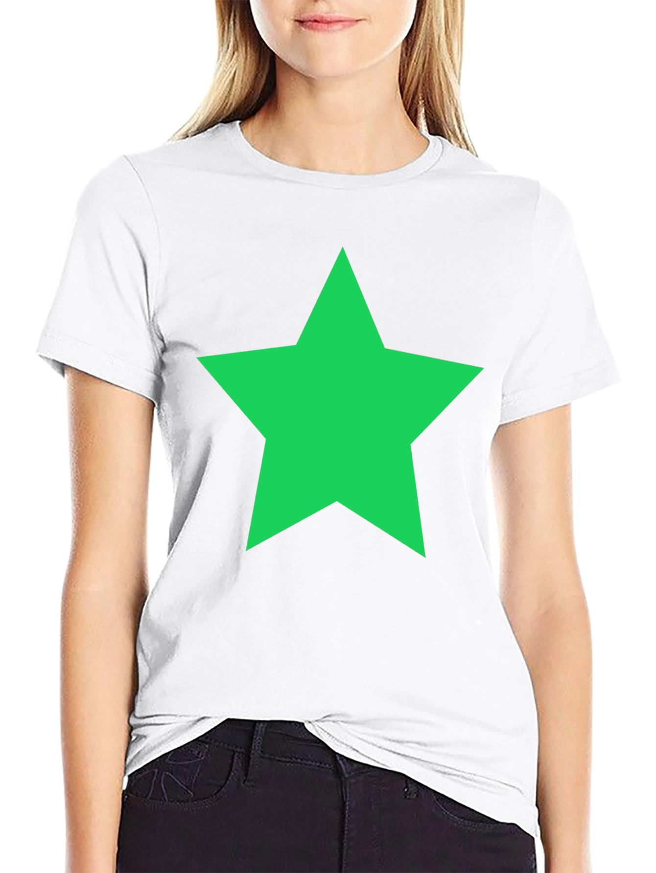 Bold Star Graphic Tee - Everyday Casual
