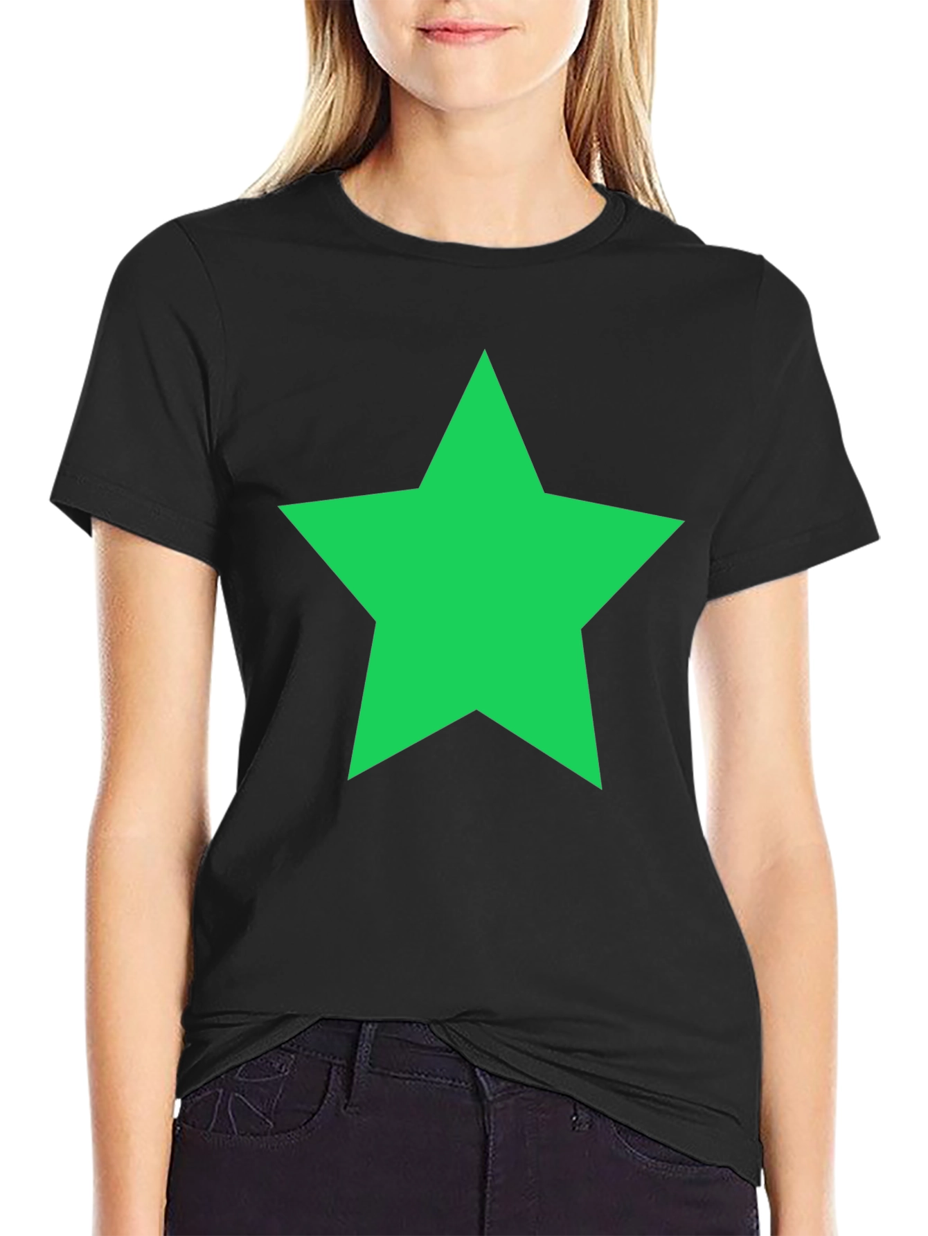 Bold Star Graphic Tee - Everyday Casual