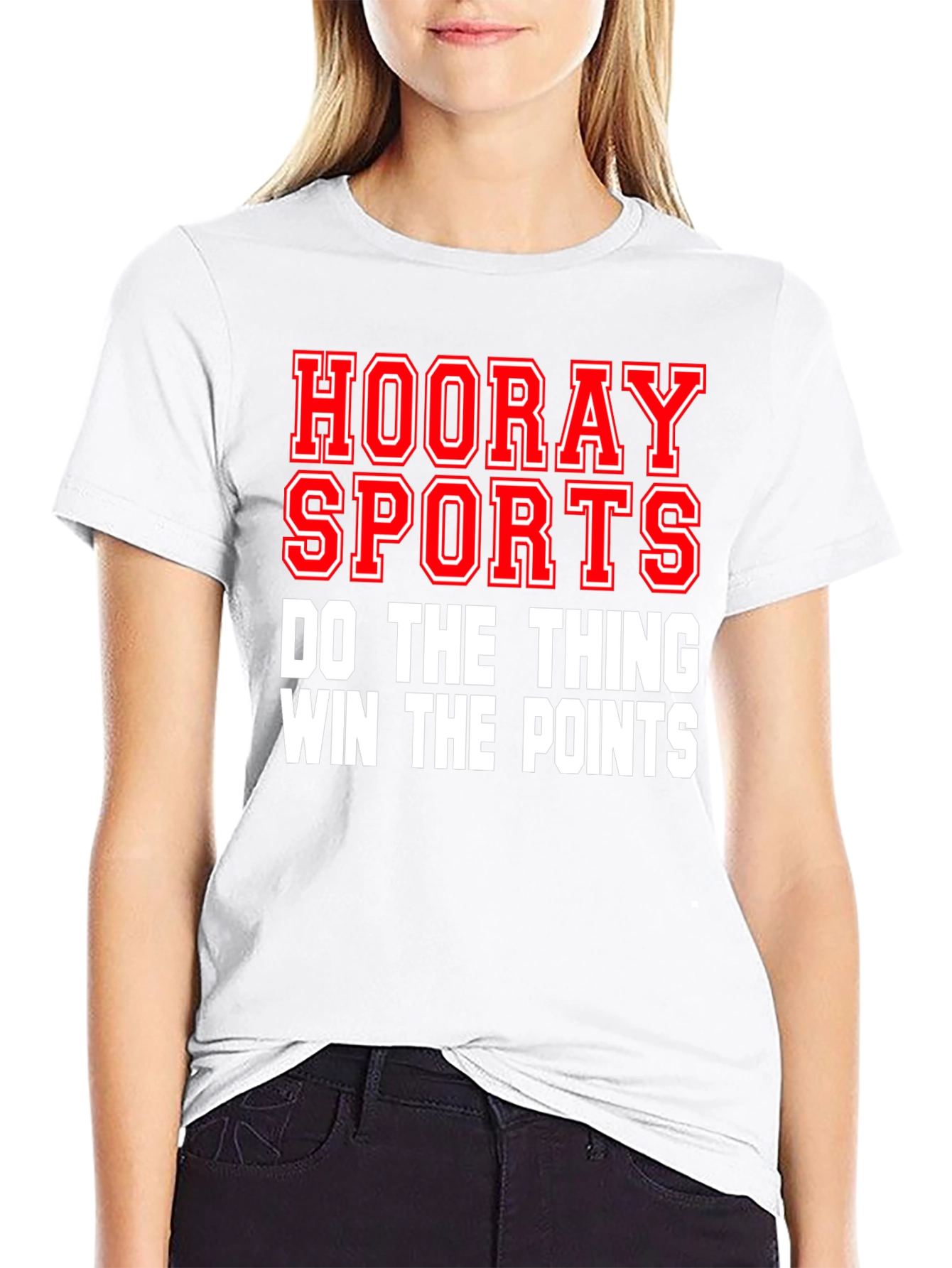 Hooray Sports Graphic T-Shirt