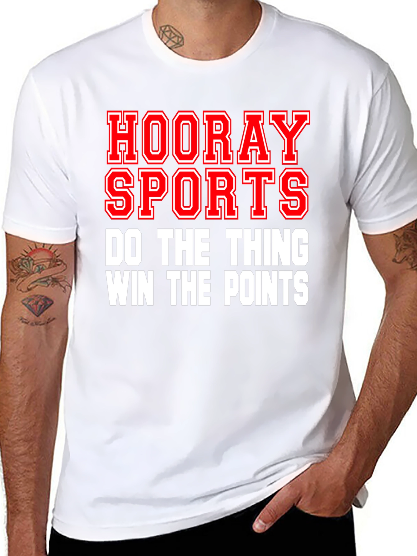Hooray Sports Graphic T-Shirt