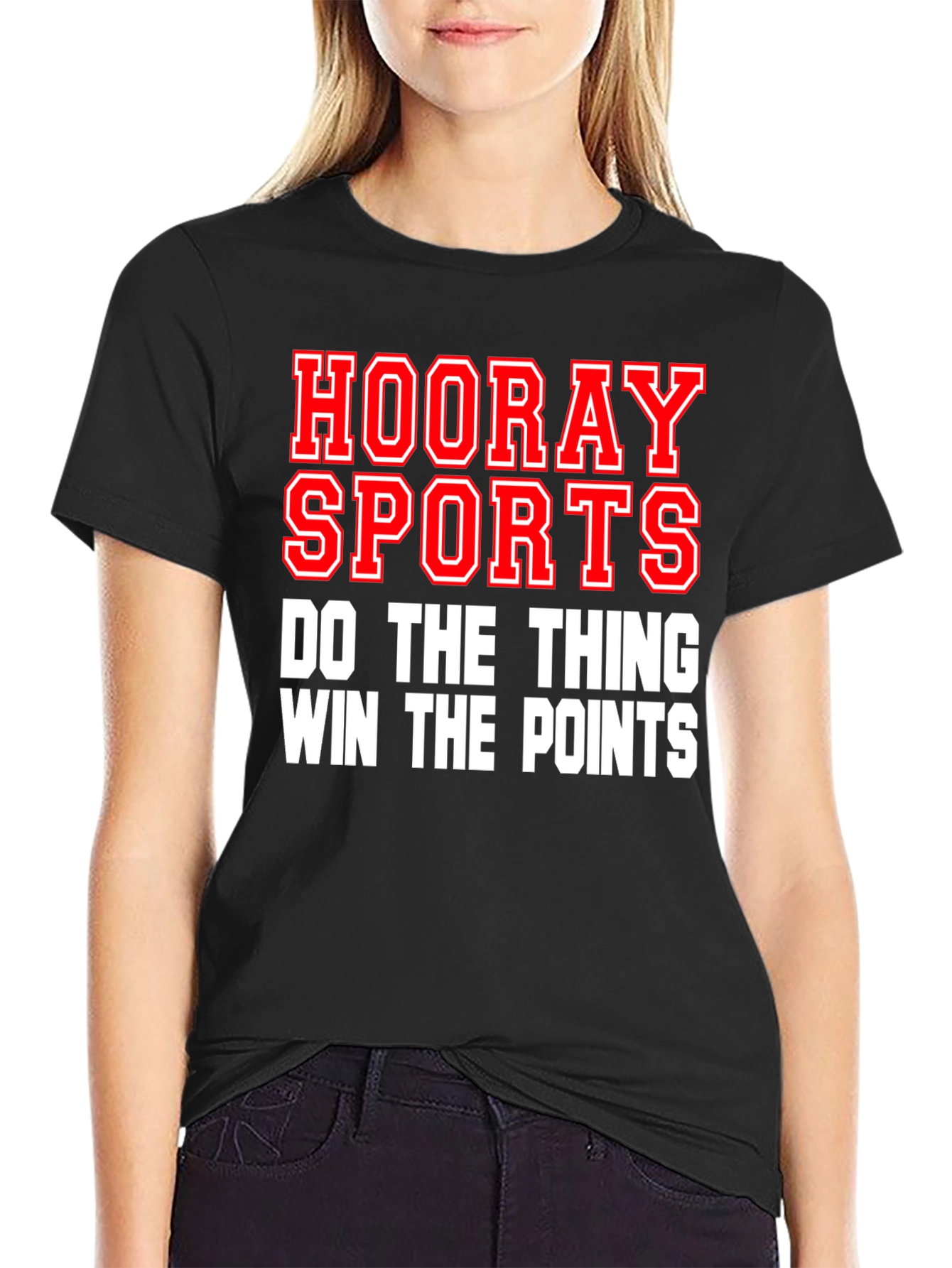 Hooray Sports Graphic T-Shirt
