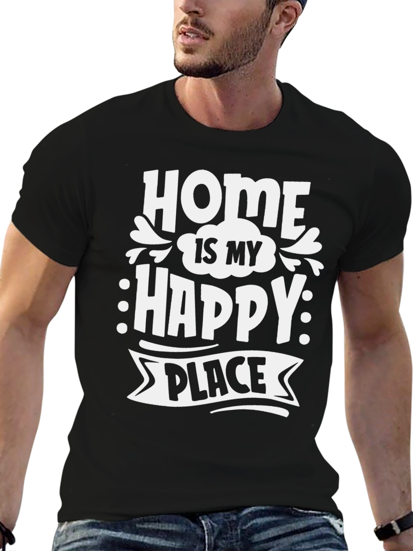 Home Is My Happy Place Graphic Tee