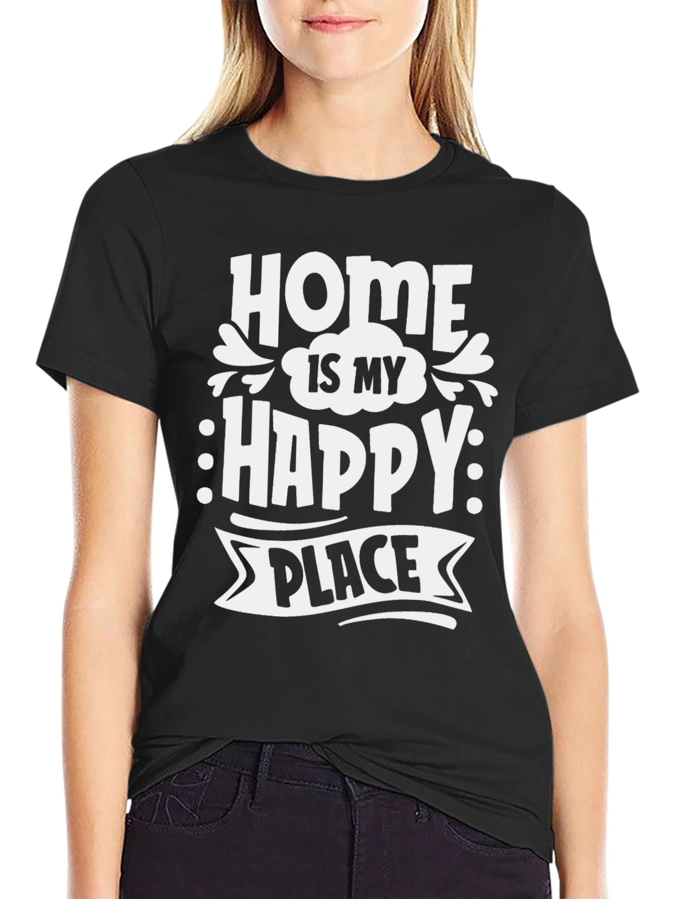 Home Is My Happy Place Graphic Tee