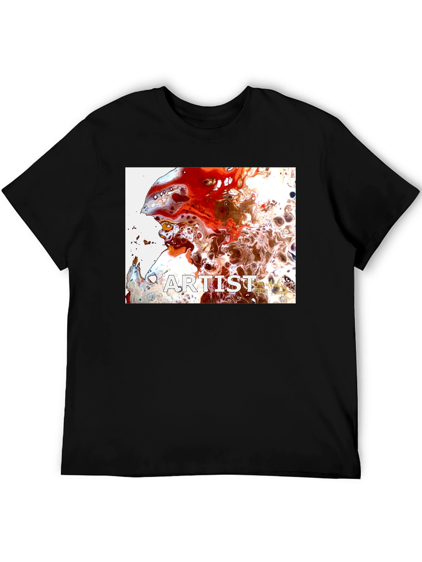 Abstract Art Artist T-Shirt - Unique Design