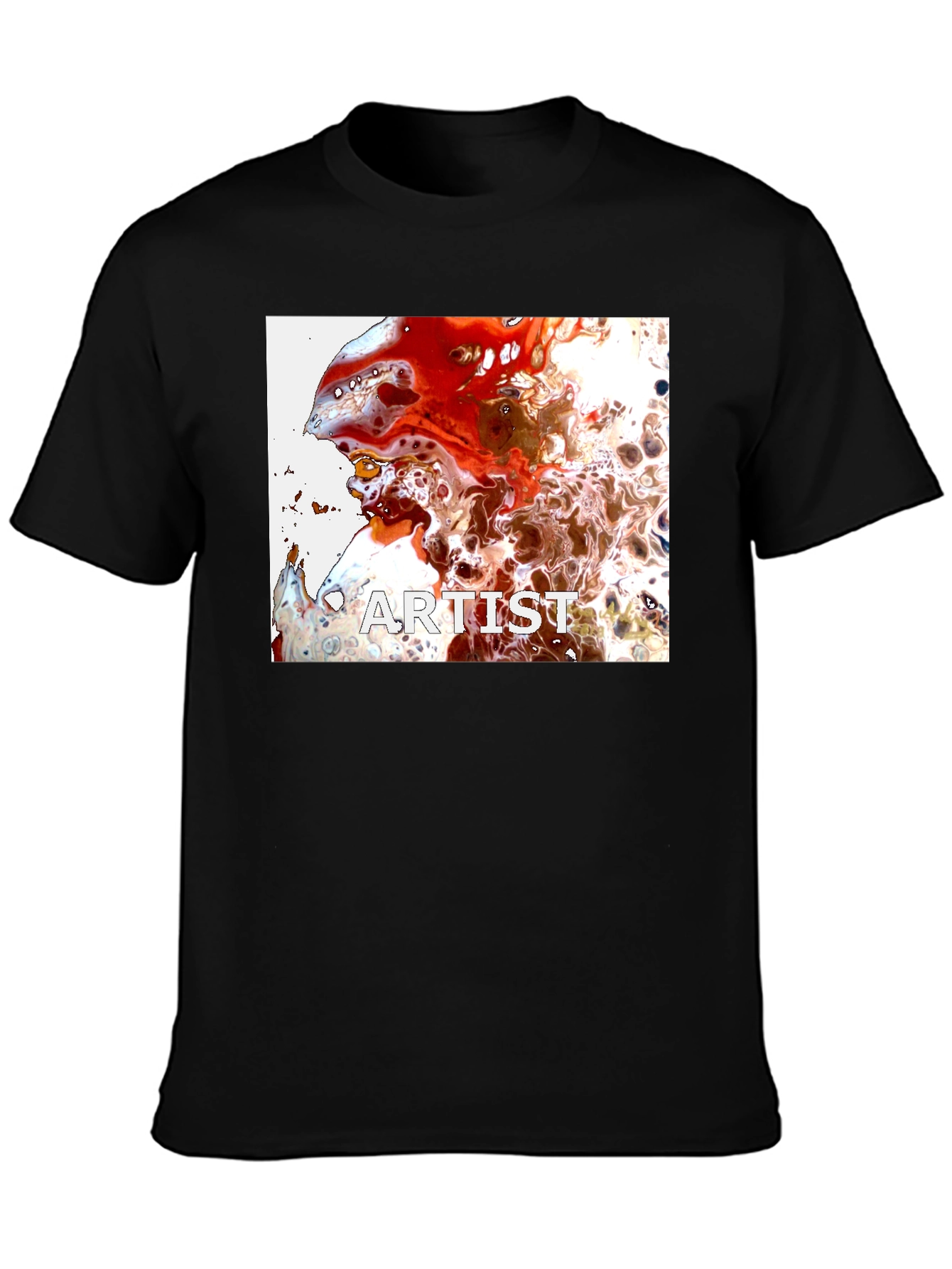 Abstract Art Artist T-Shirt - Unique Design