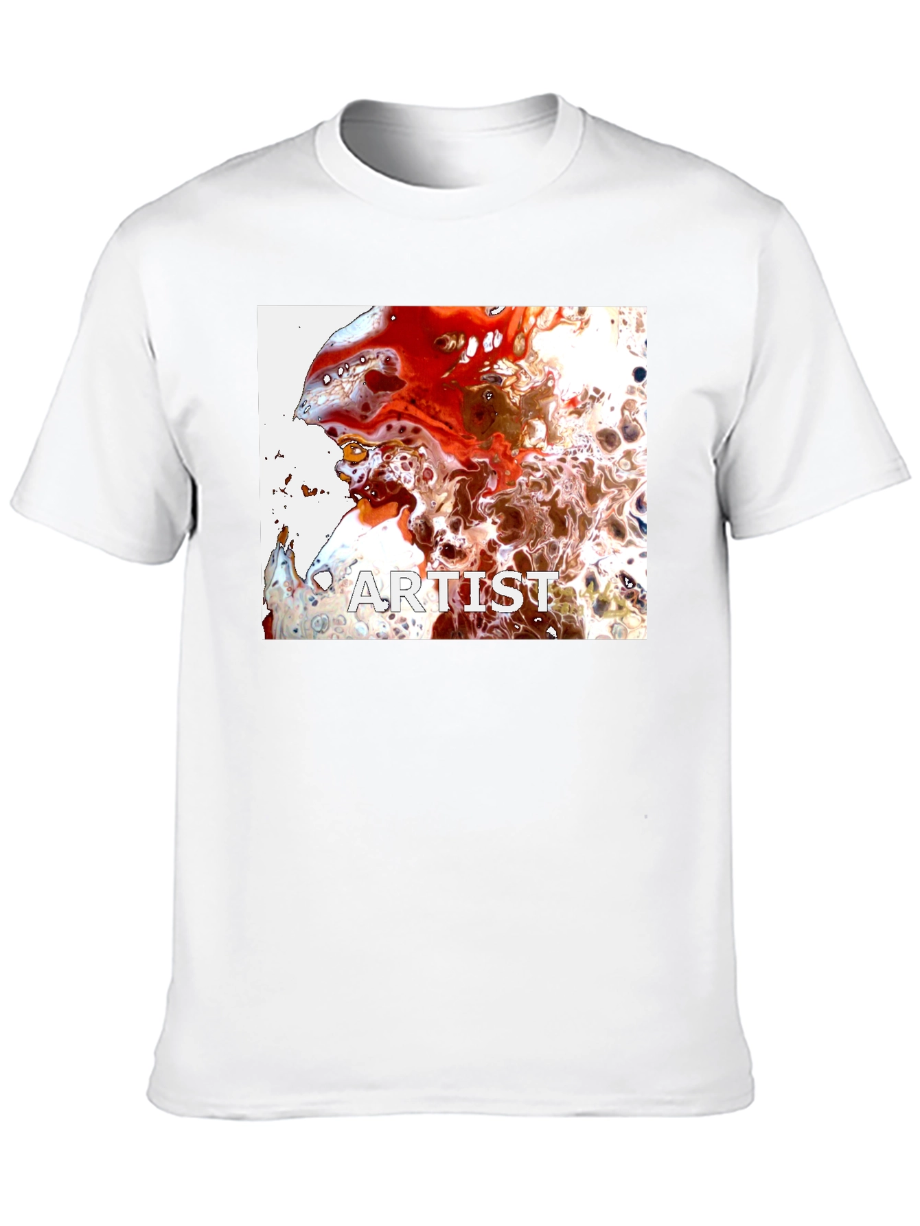Abstract Art Artist T-Shirt - Unique Design