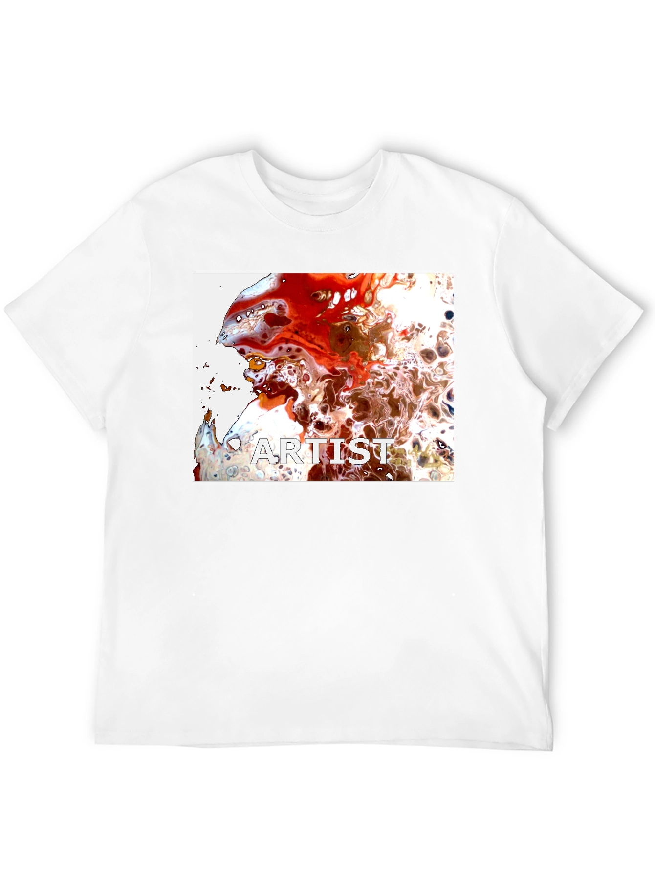 Abstract Art Artist T-Shirt - Unique Design