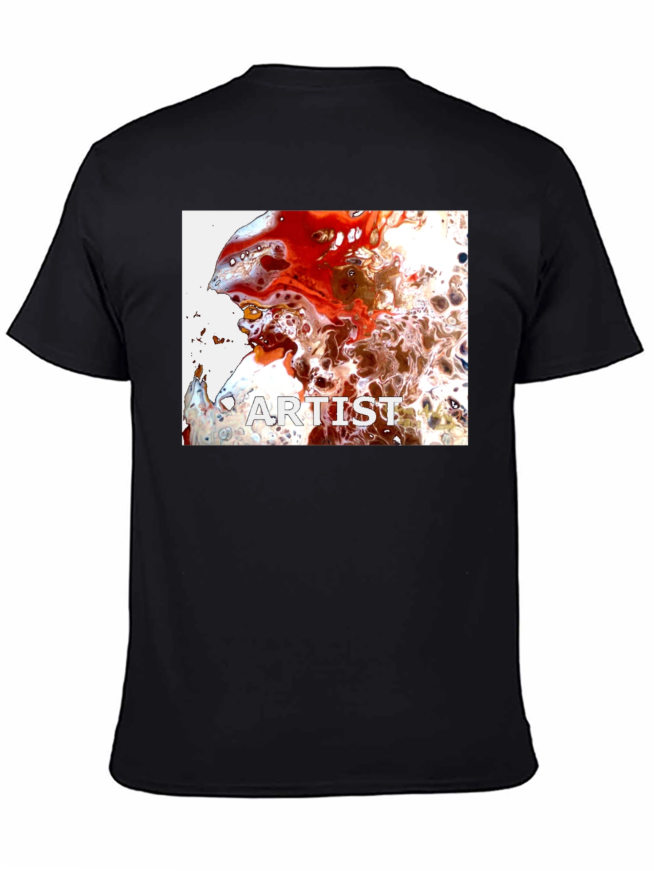 Abstract Art Artist T-Shirt - Unique Design