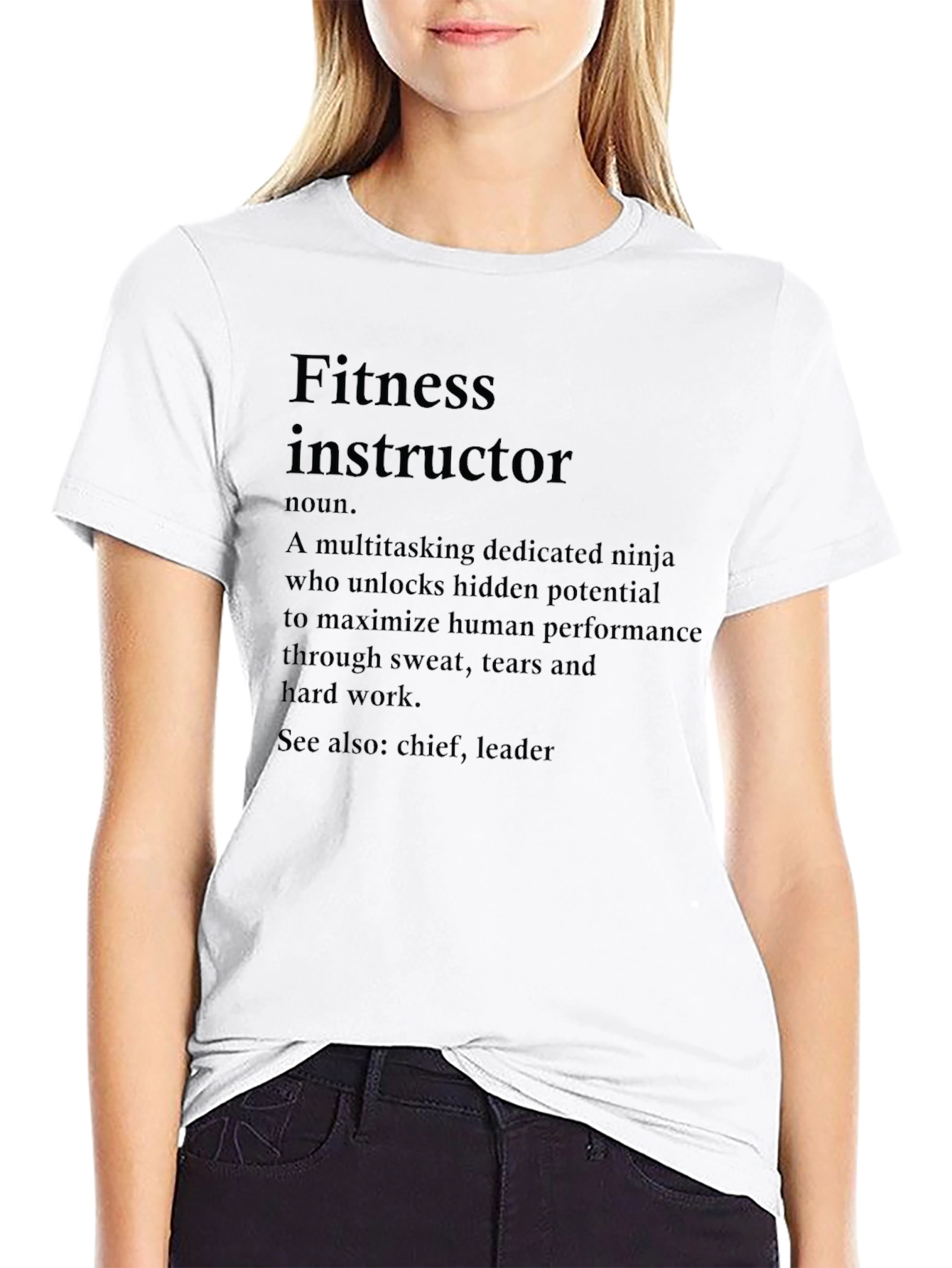 Fitness Instructor Definition T-Shirt