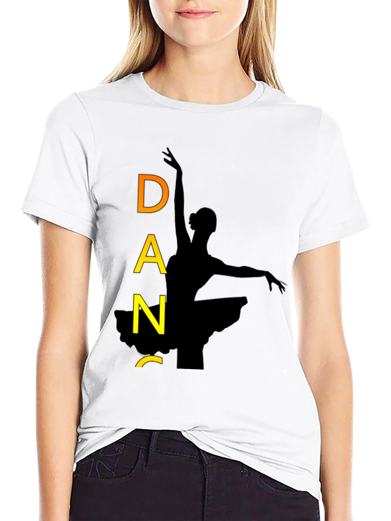 Dance Silhouette Graphic T-Shirt