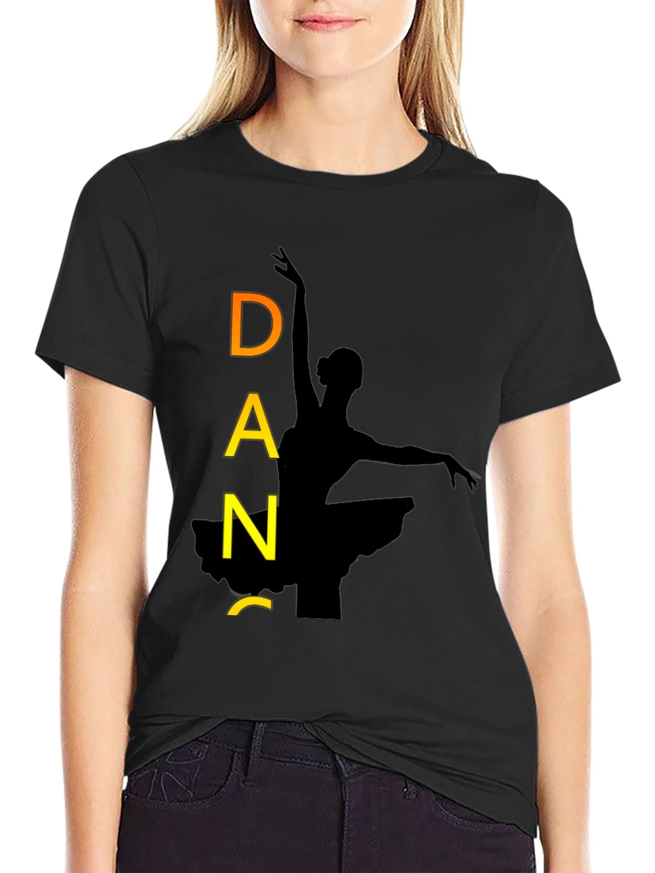 Dance Silhouette Graphic T-Shirt