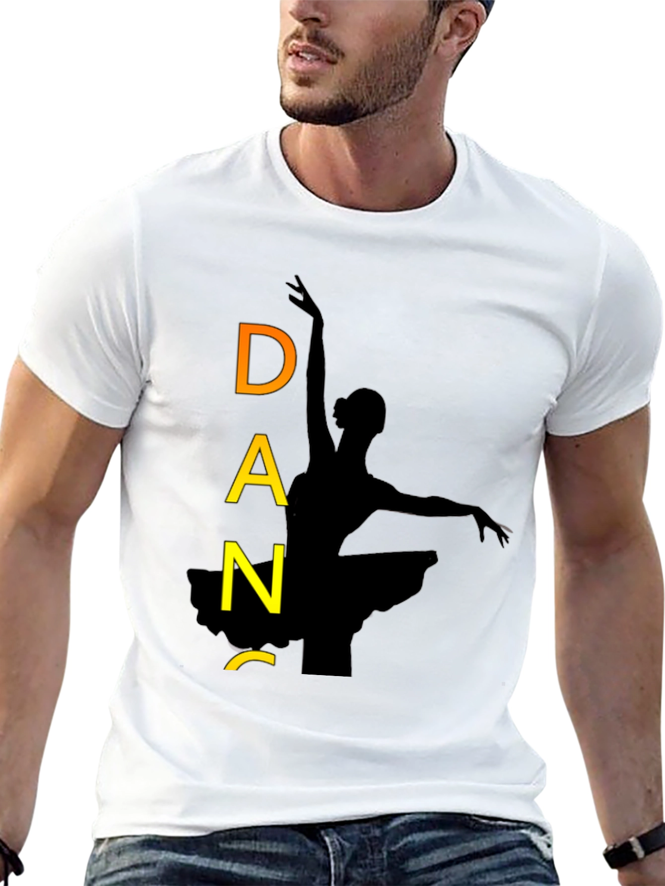 Dance Silhouette Graphic T-Shirt