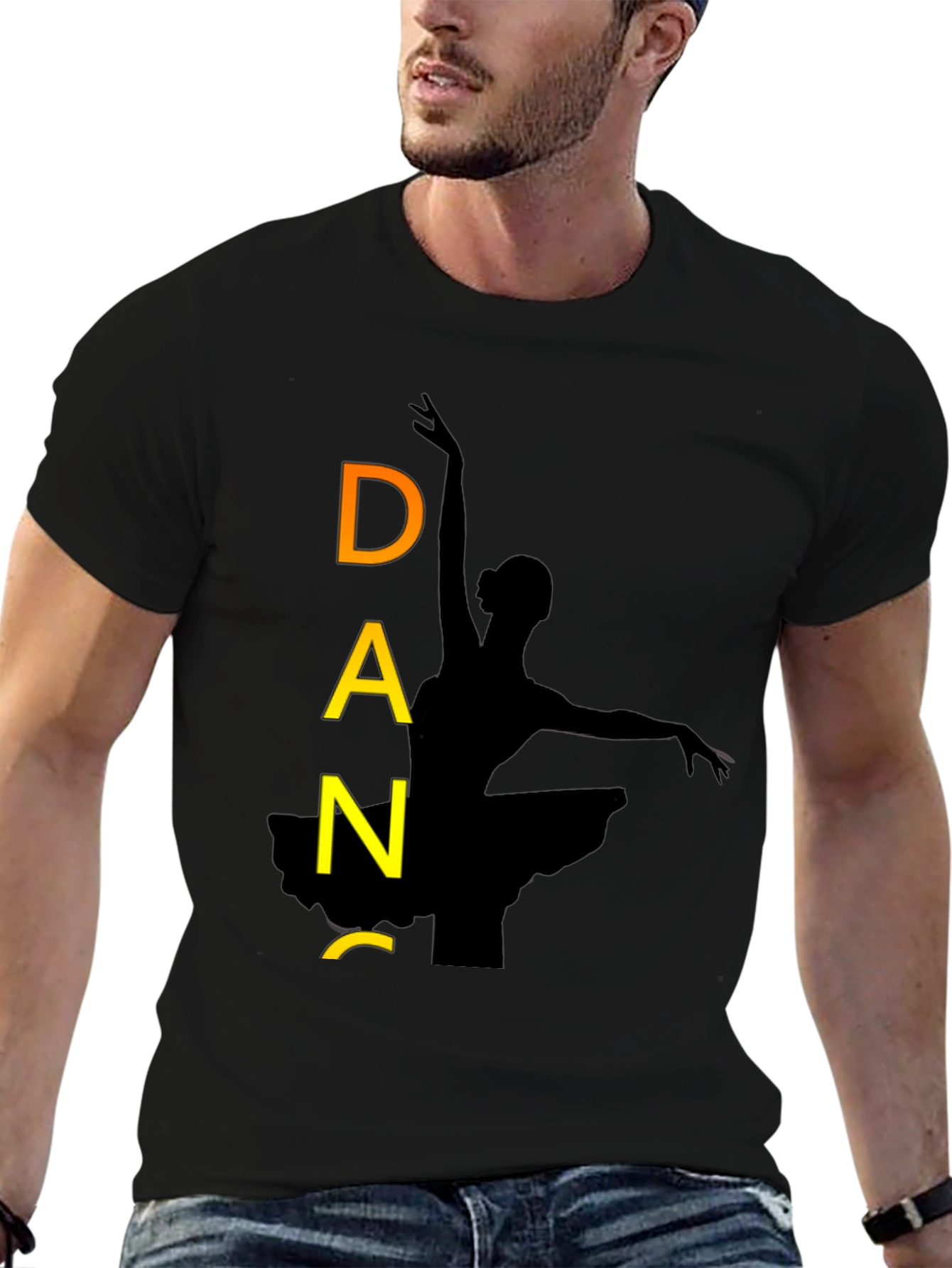 Dance Silhouette Graphic T-Shirt
