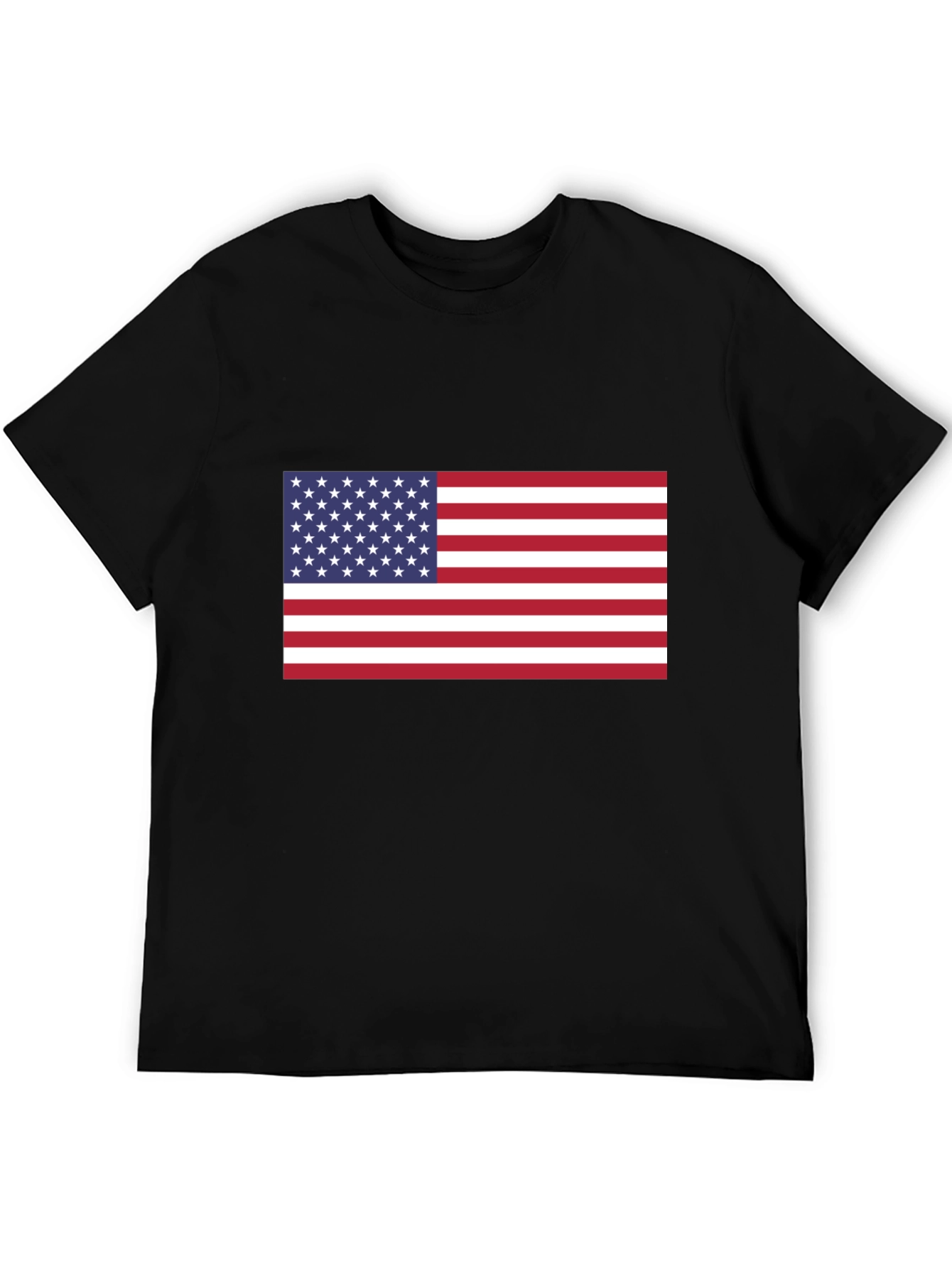 USA Flag Graphic Tee - Patriotic Pride