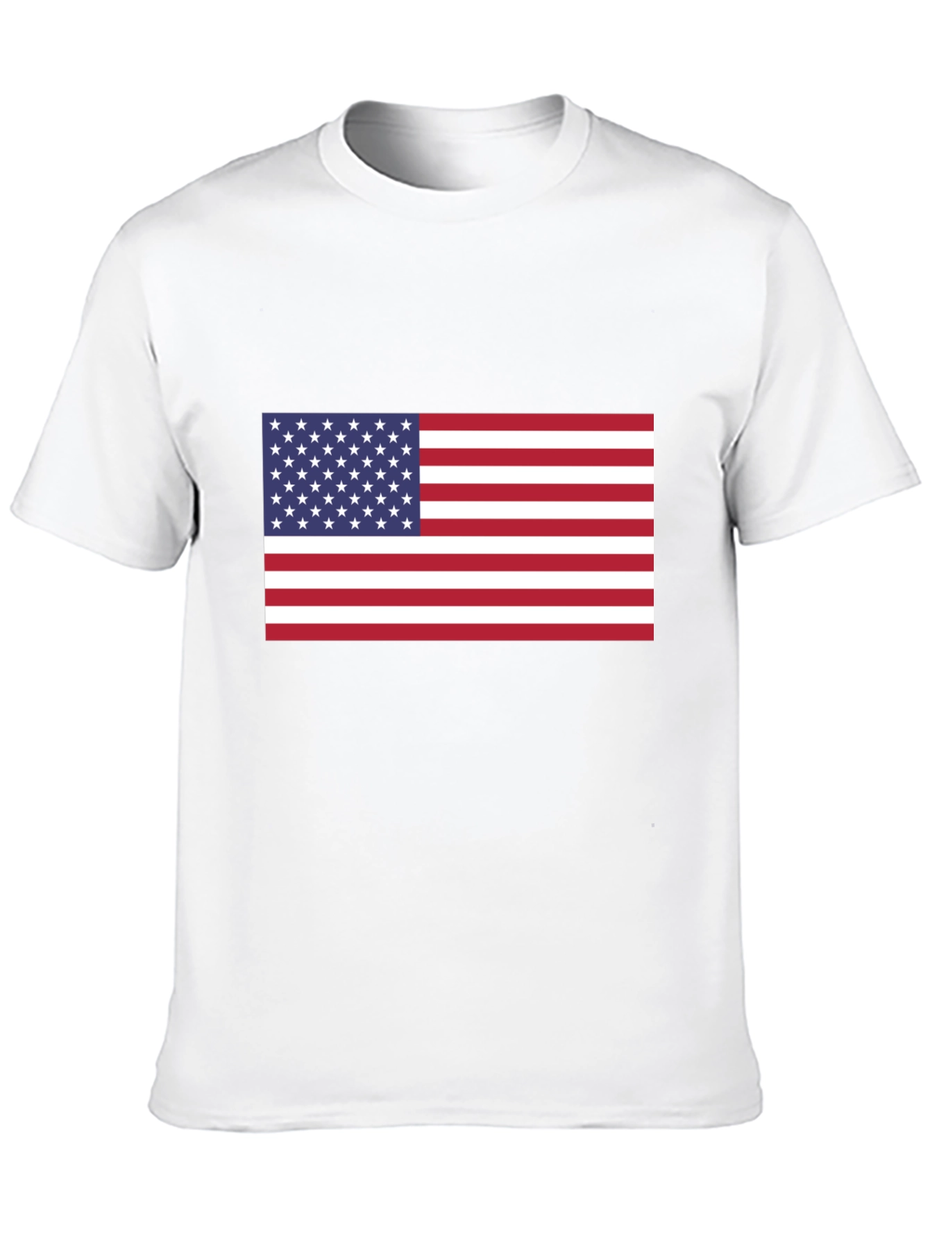 USA Flag Graphic Tee - Patriotic Pride