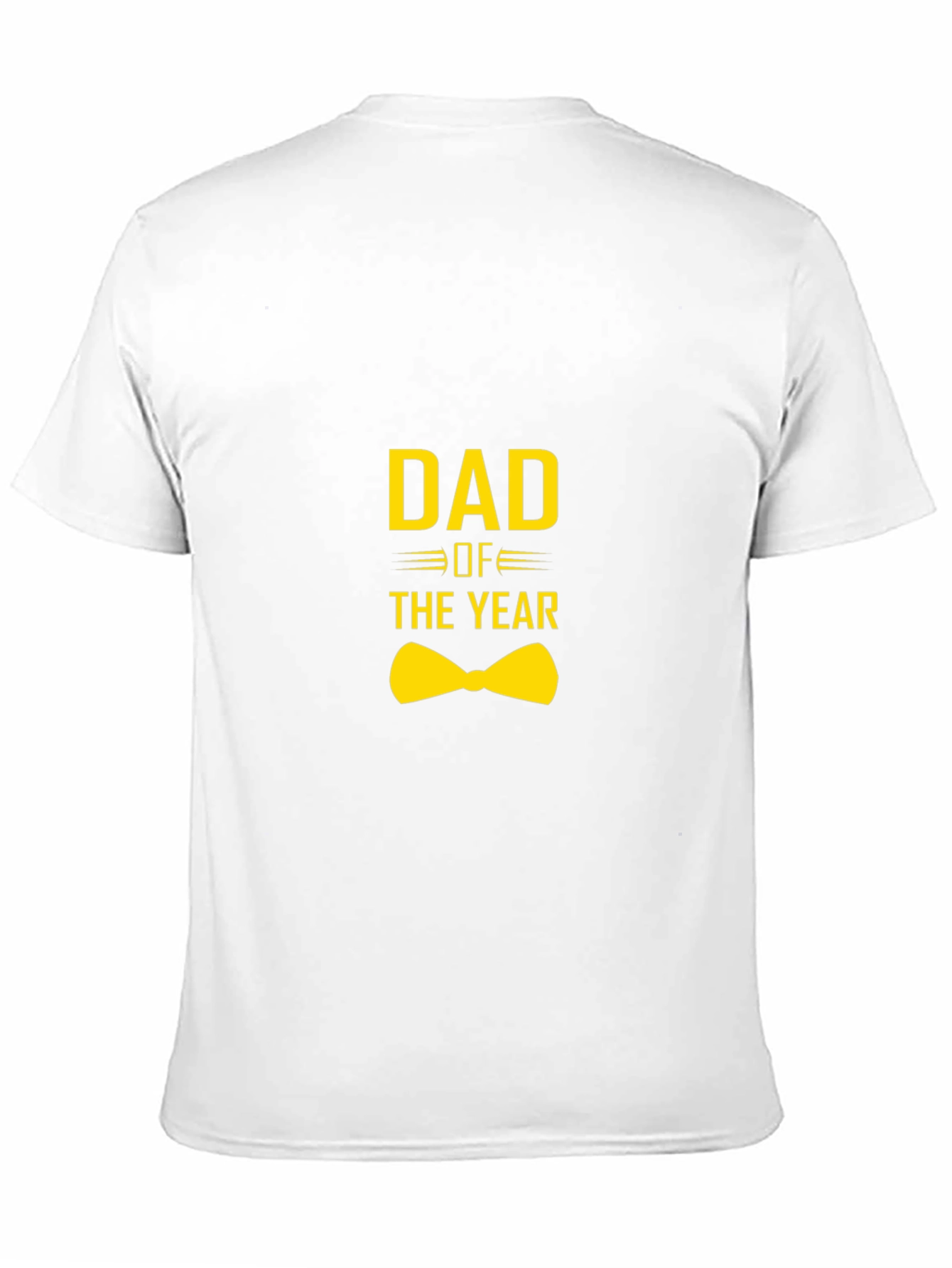 Dad of the Year T-Shirt - Black Graphic Tee