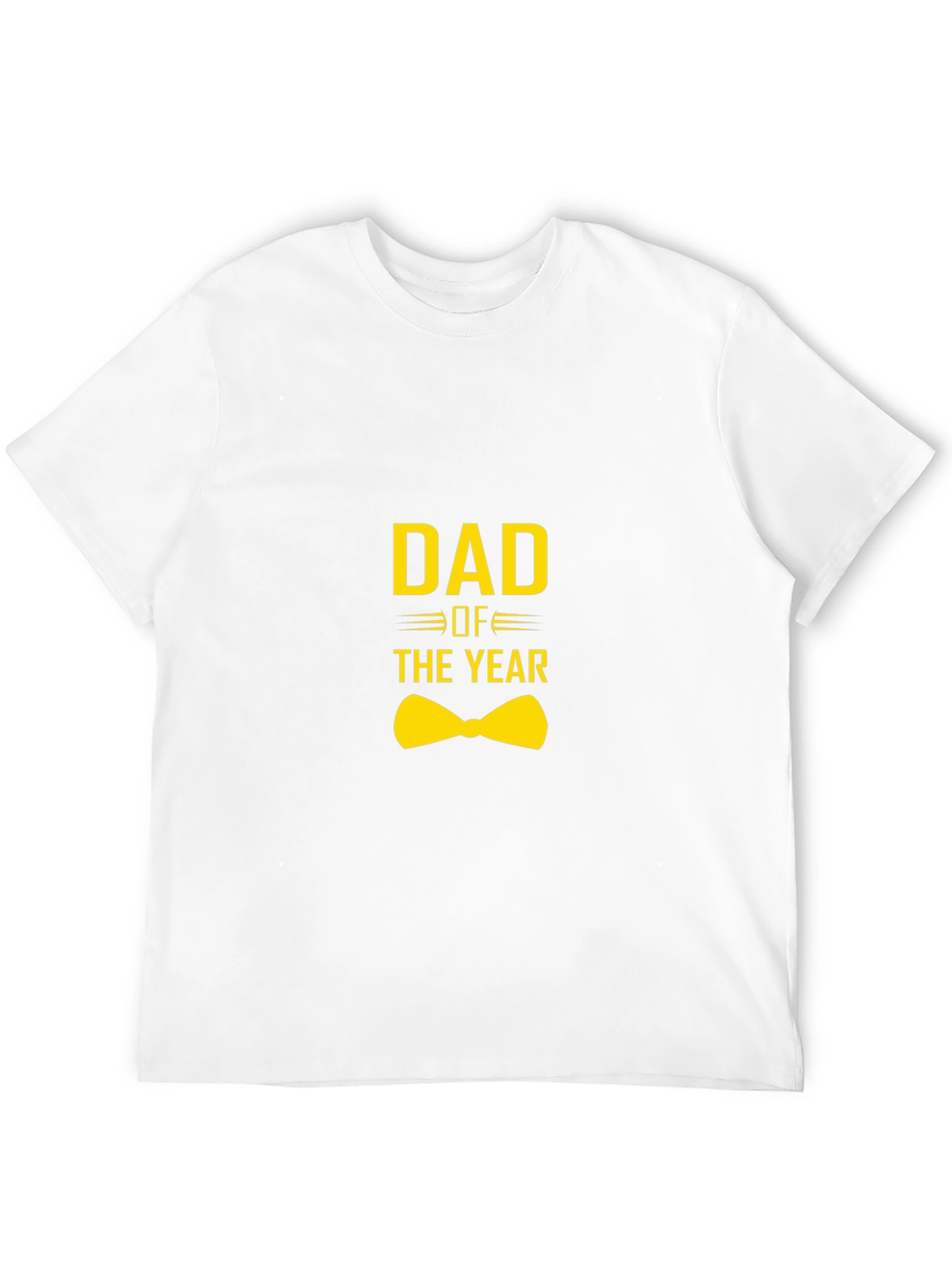 Dad of the Year T-Shirt - Black Graphic Tee