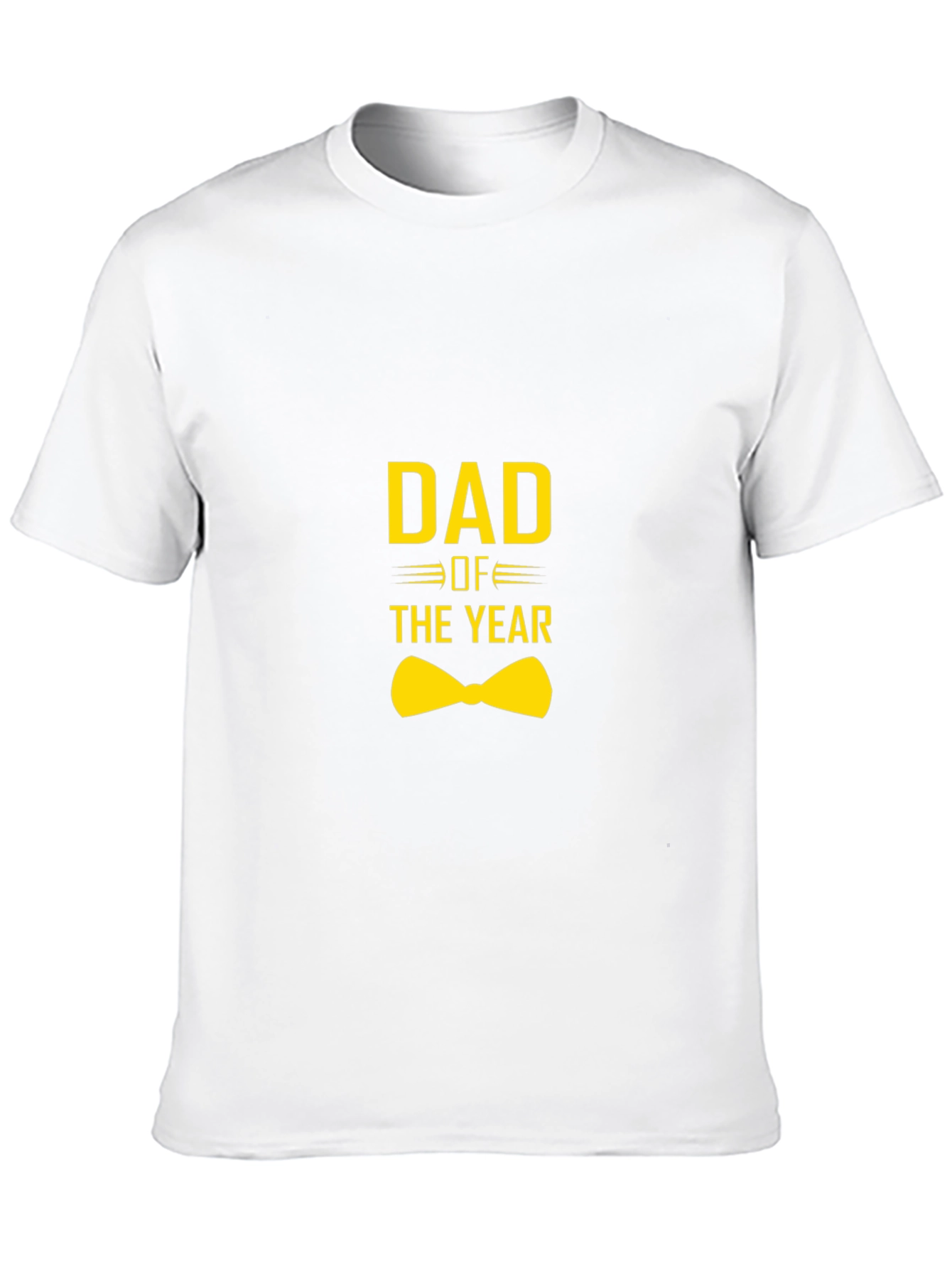Dad of the Year T-Shirt - Black Graphic Tee