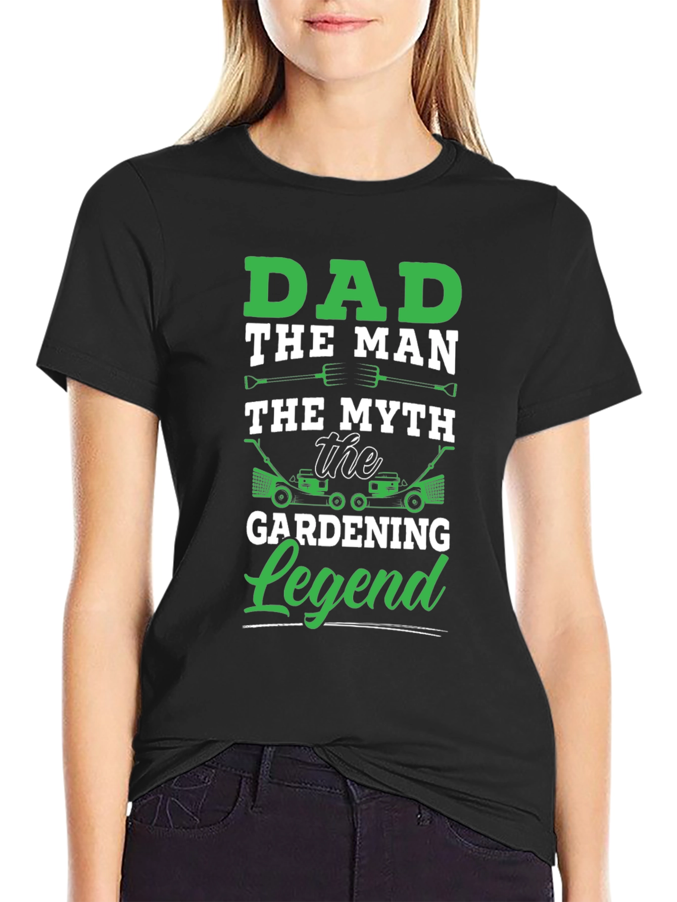 Dad Gardening Legend Graphic T-Shirt