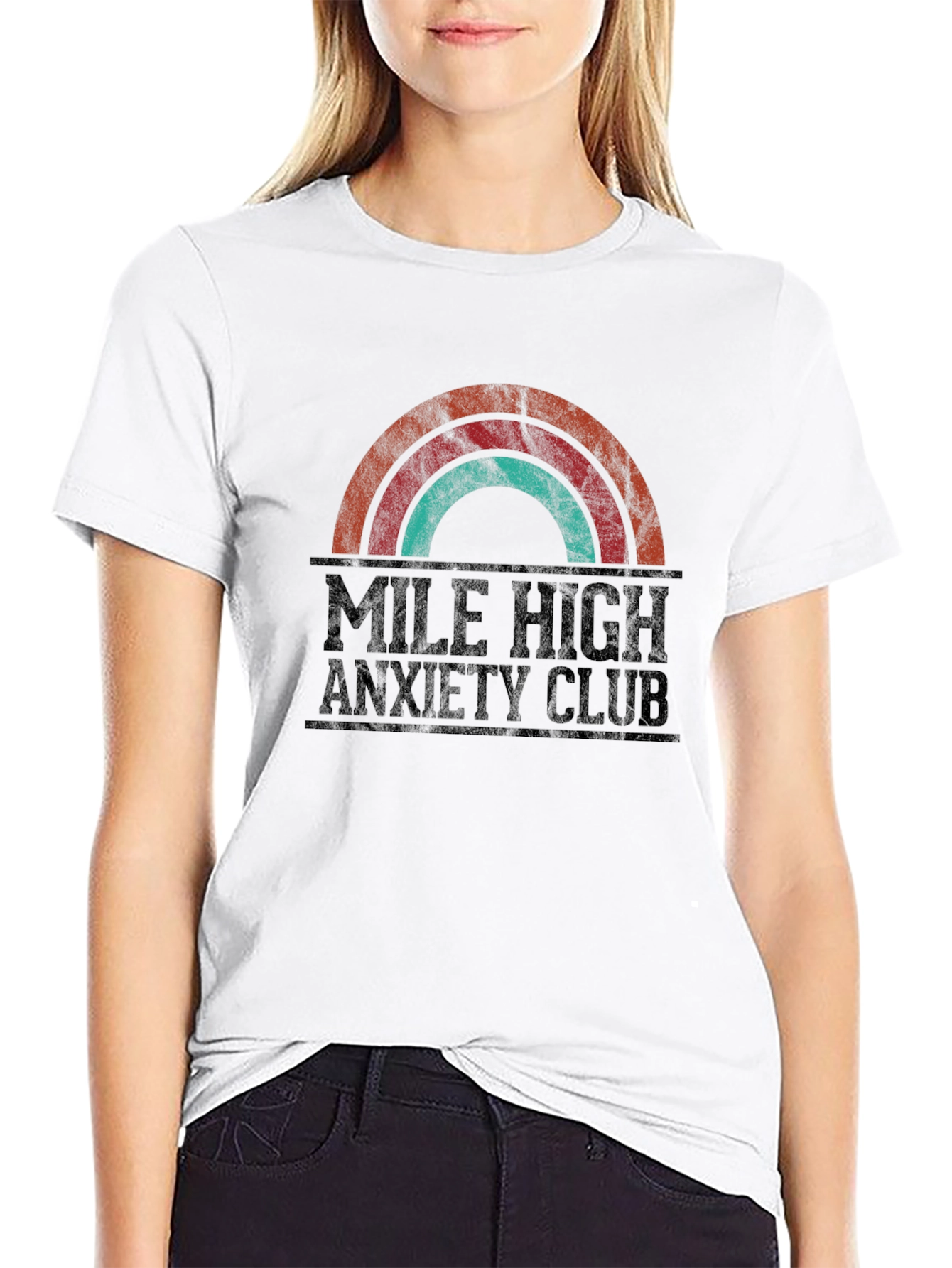 Mile High Anxiety Club Graphic T-Shirt