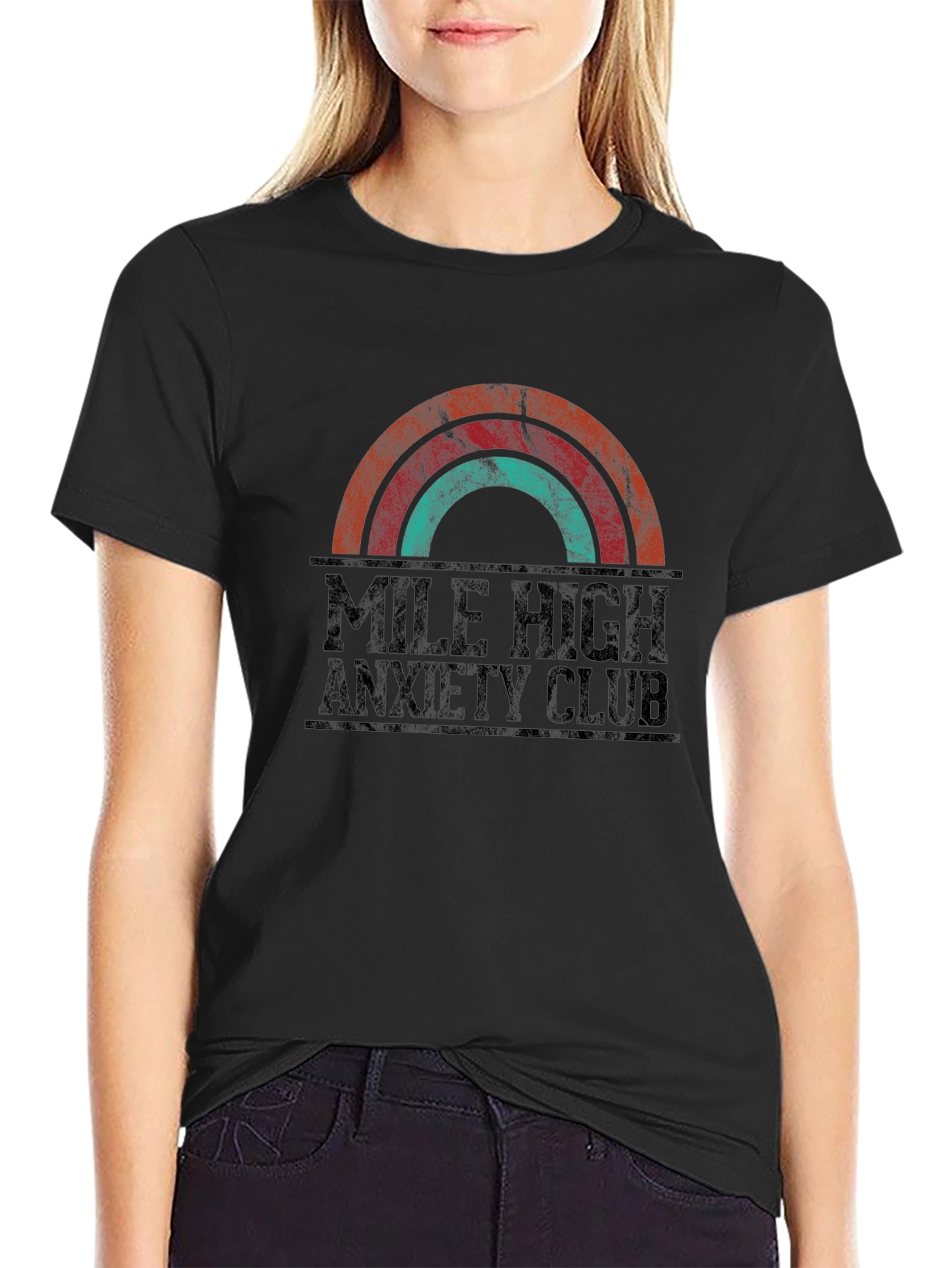 Mile High Anxiety Club Graphic T-Shirt