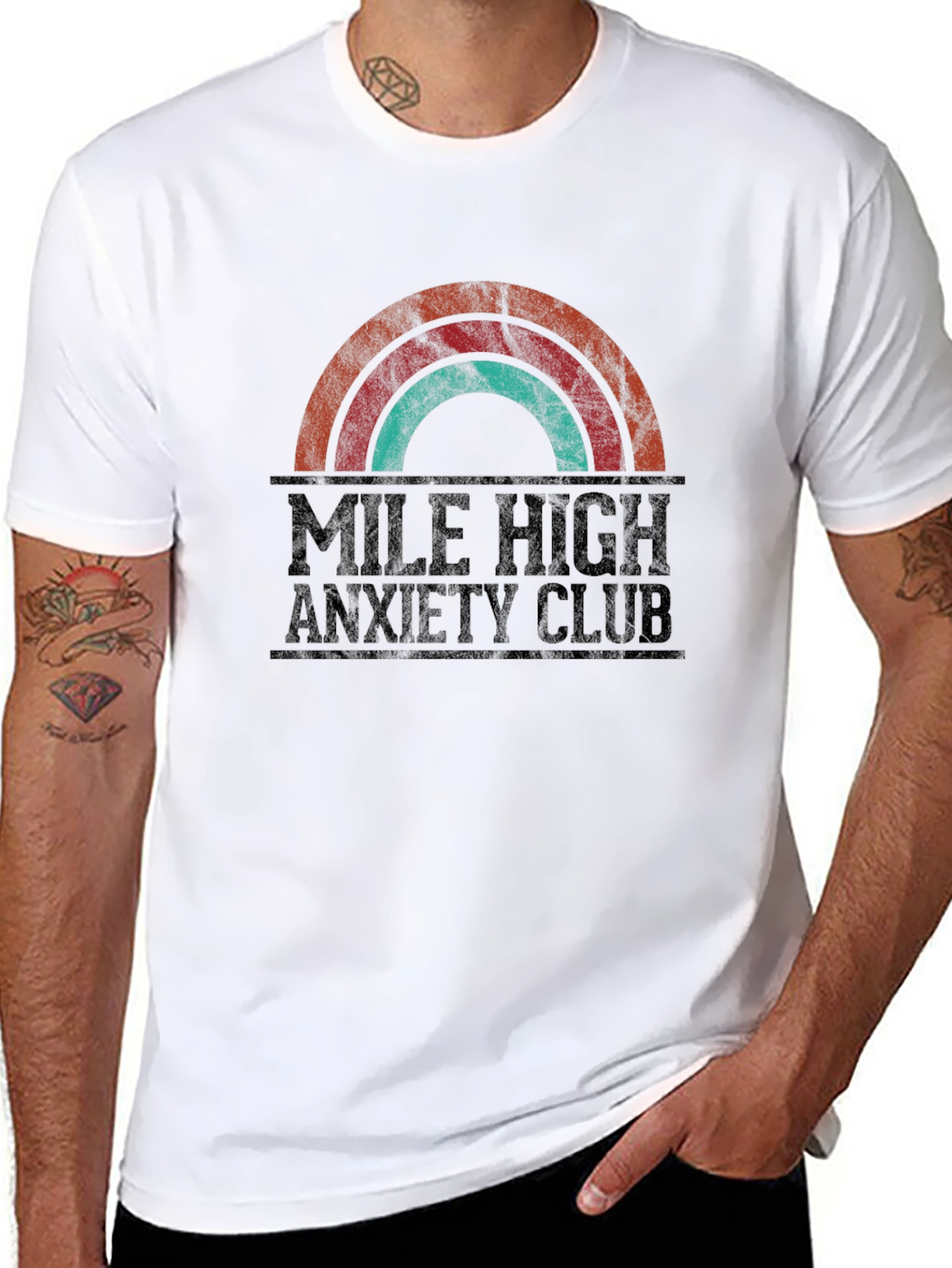 Mile High Anxiety Club Graphic T-Shirt