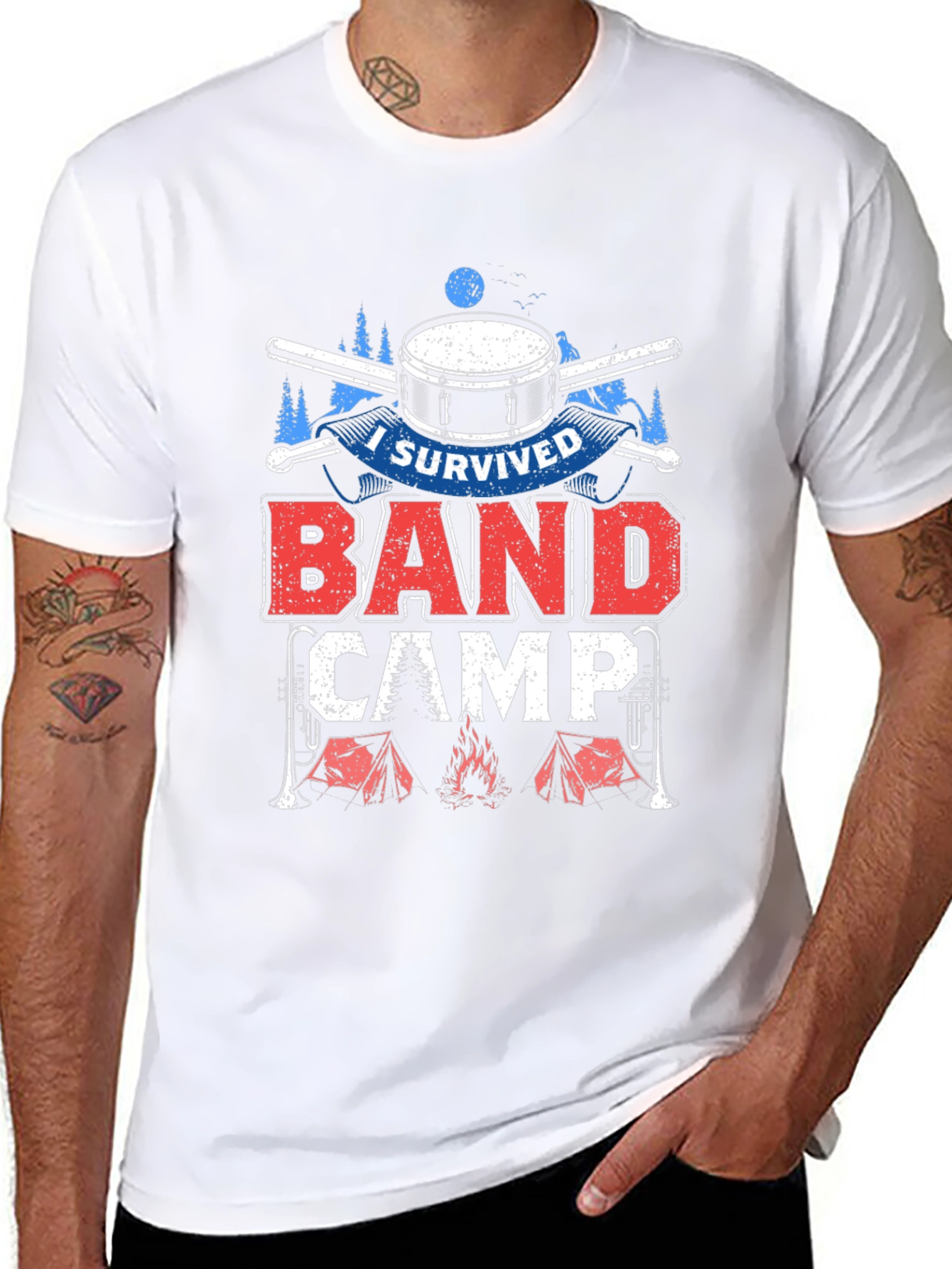 I Survived Band Camp T-Shirt