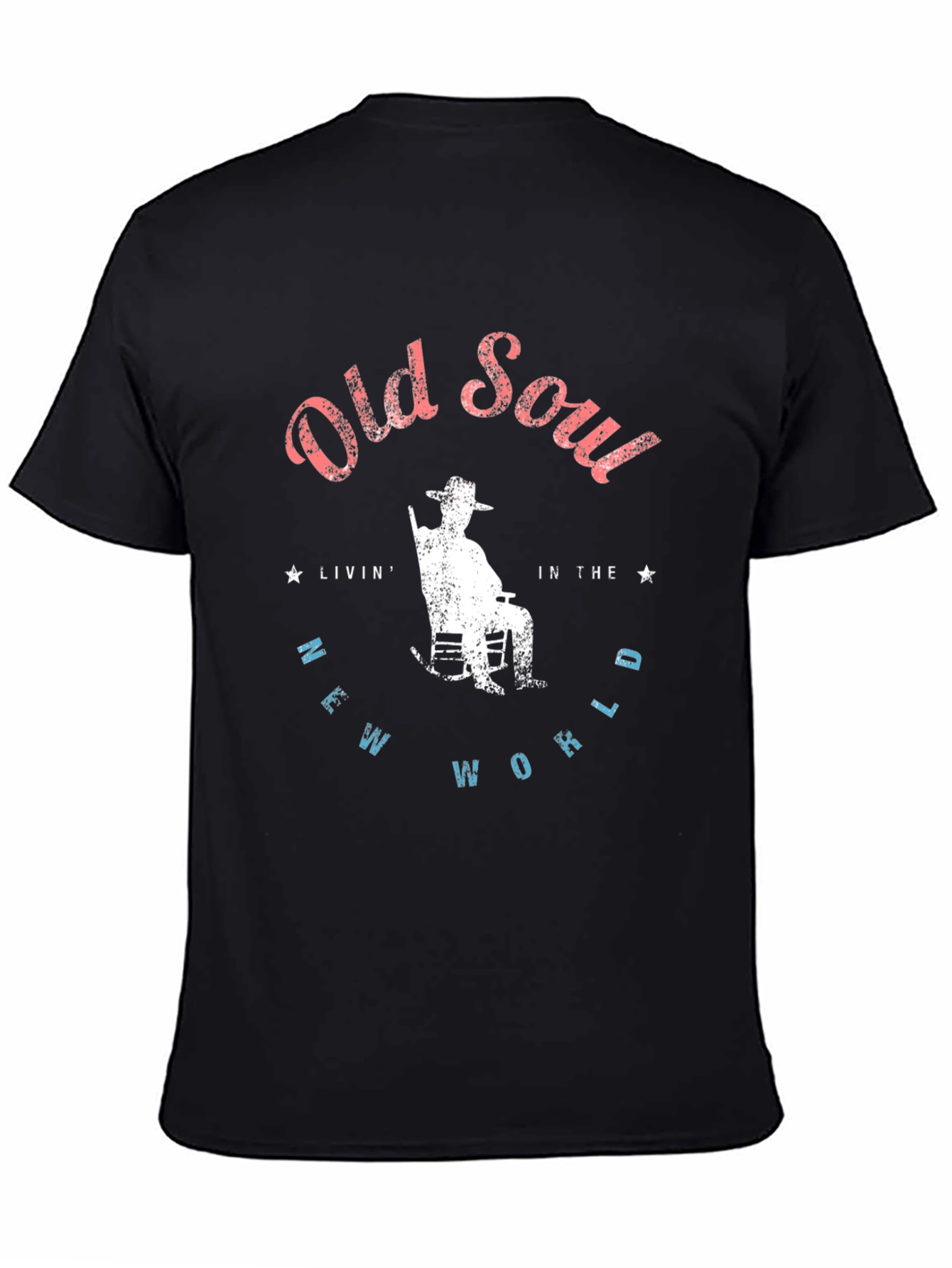 Old Soul Tee - Rocking Chair Graphic T-Shirt