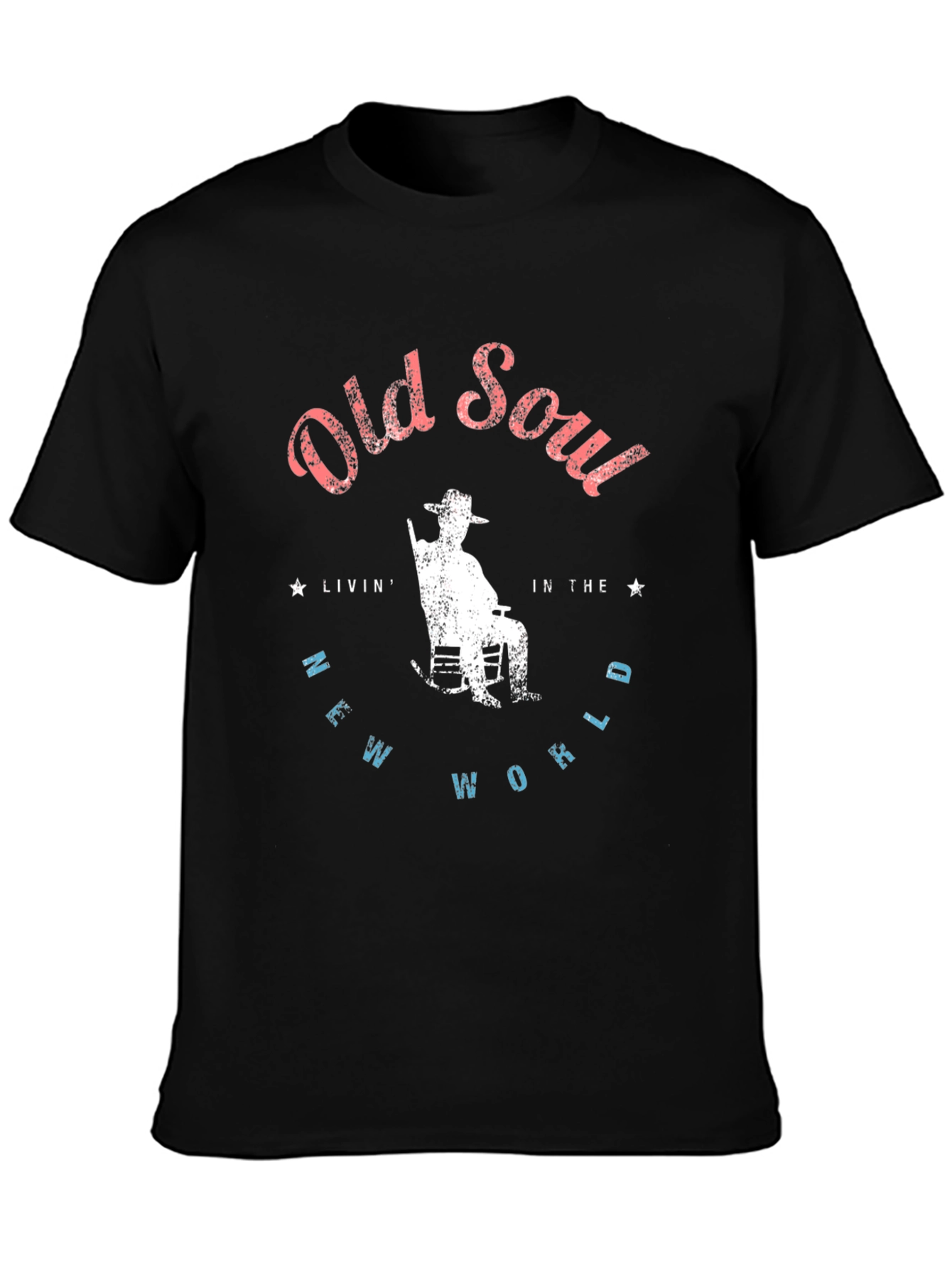 Old Soul Tee - Rocking Chair Graphic T-Shirt