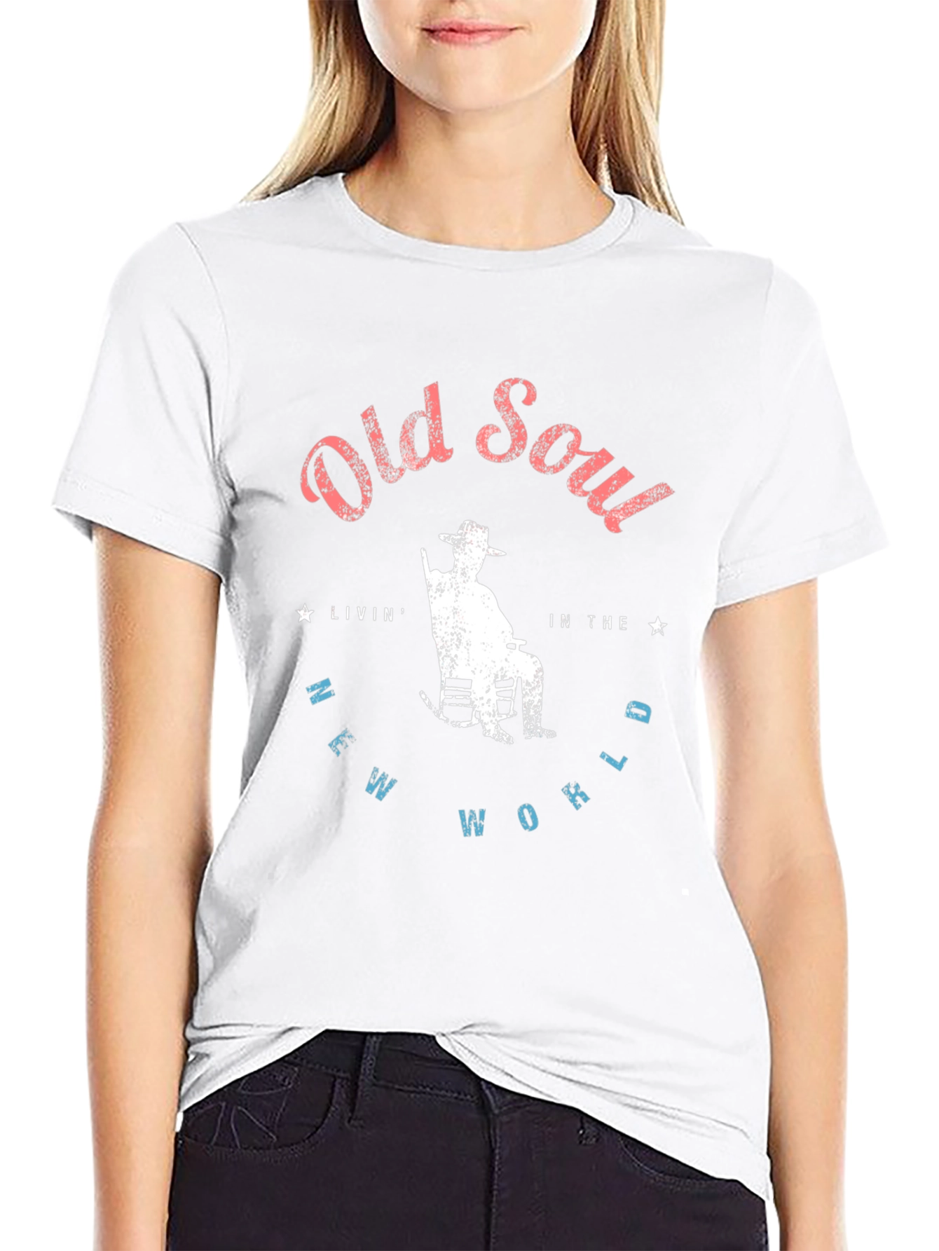 Old Soul Tee - Rocking Chair Graphic T-Shirt
