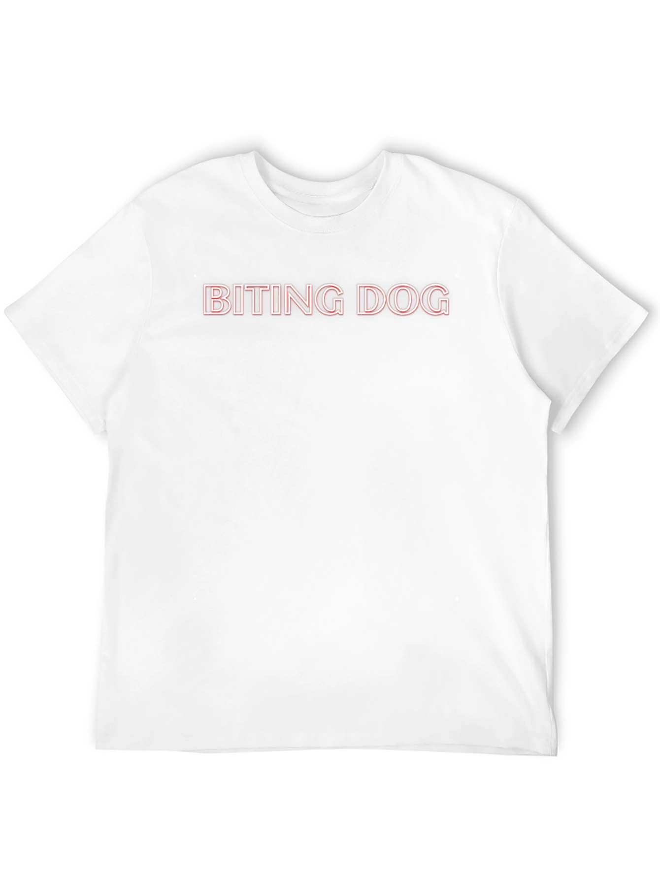 Biting Dog Graphic Tee - Bold Statement Shirt