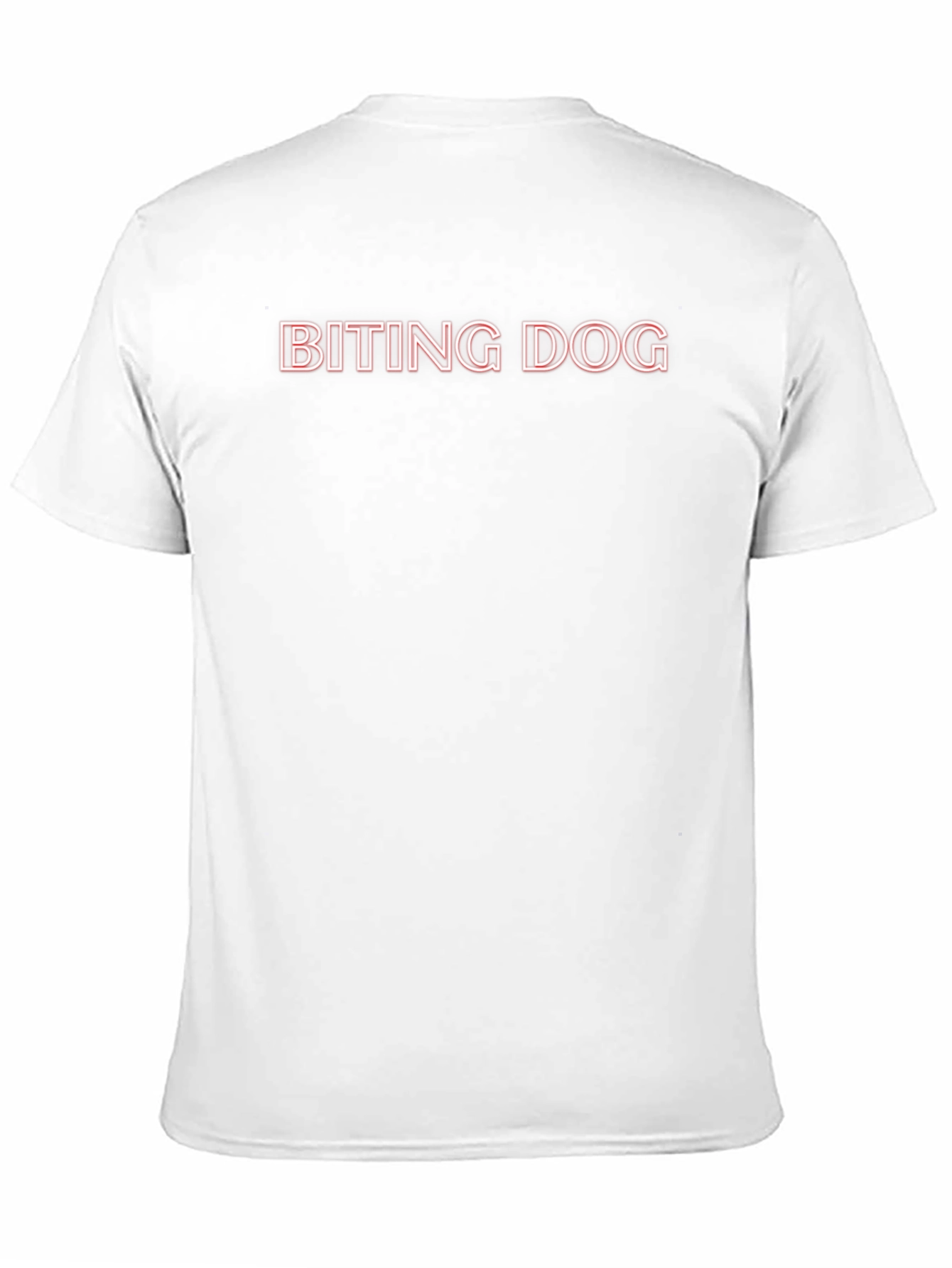 Biting Dog Graphic Tee - Bold Statement Shirt
