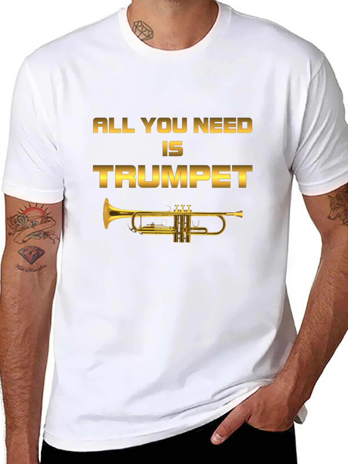 All You Need Is Trumpet T-Shirt - Musician Tee