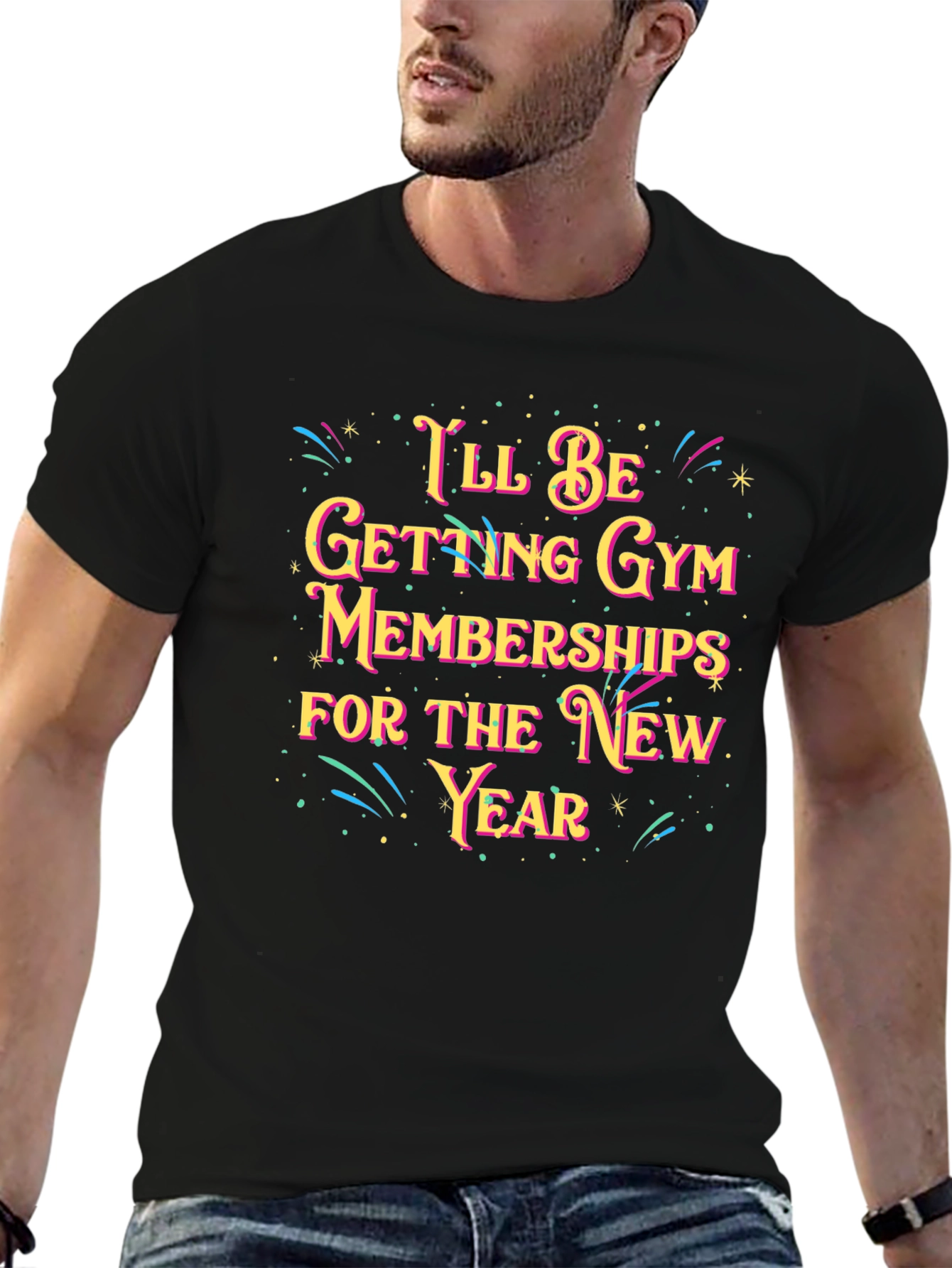 Funny Gym Membership New Year T-Shirt