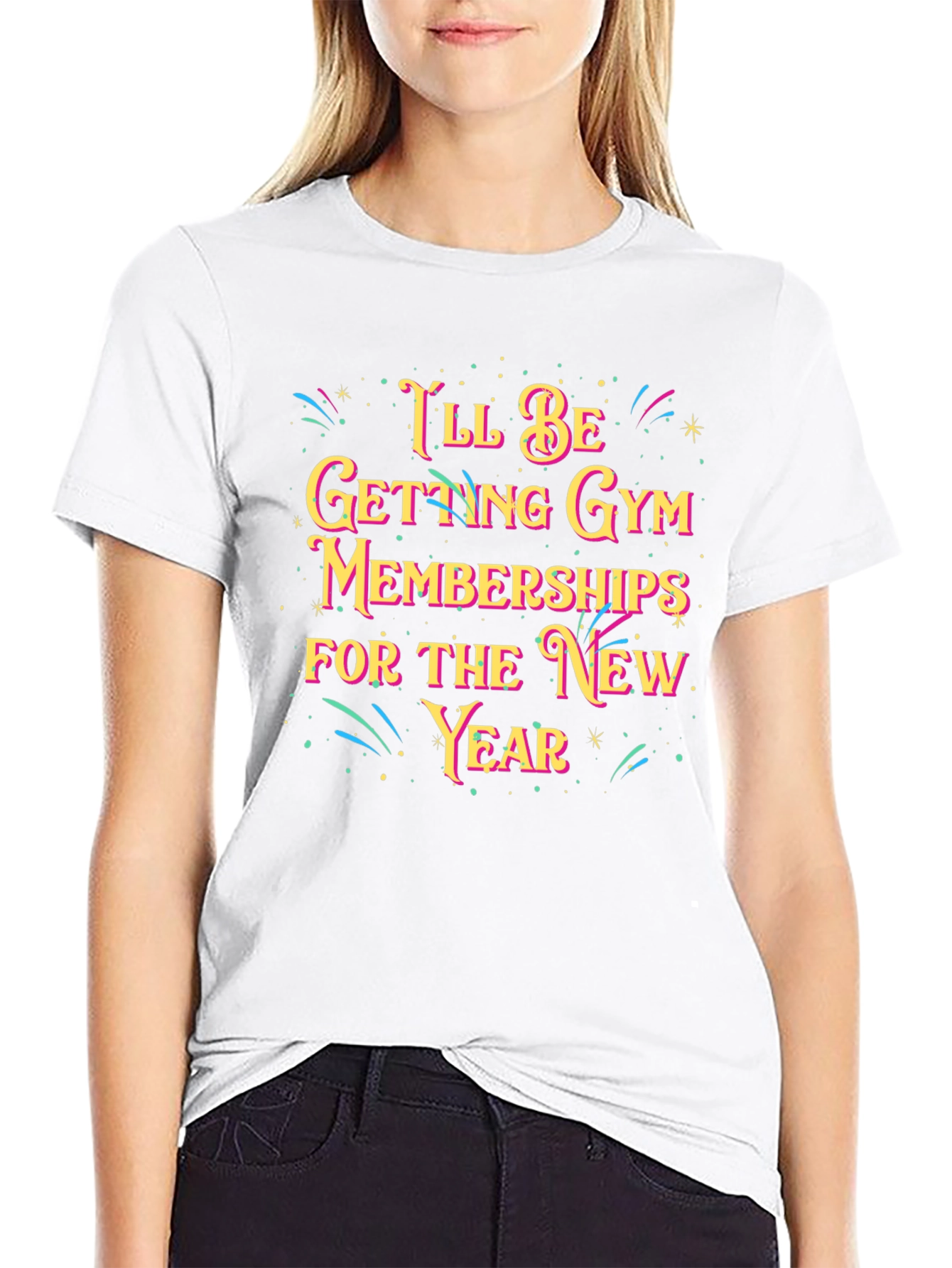 Funny Gym Membership New Year T-Shirt