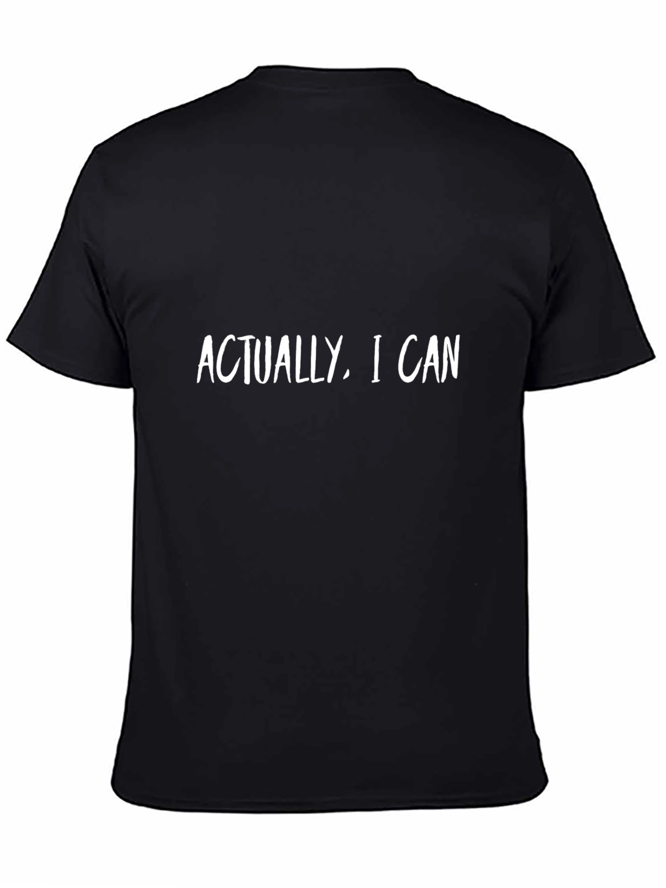 Actually I Can - Mens Graphic T-Shirt