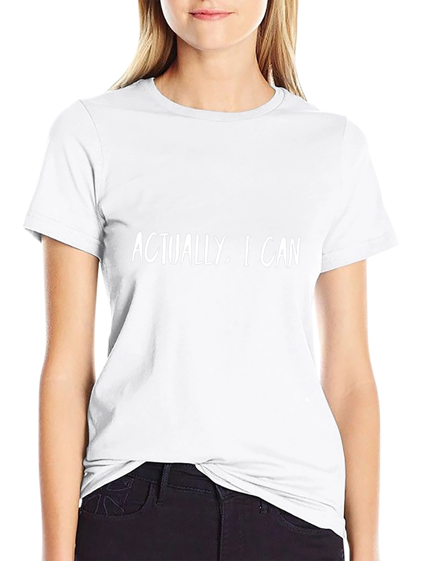 Actually I Can - Mens Graphic T-Shirt