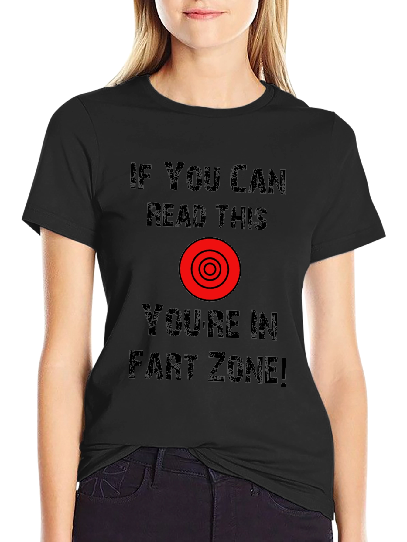 Funny Fart Zone T-Shirt - Novelty Gag Gift Tee
