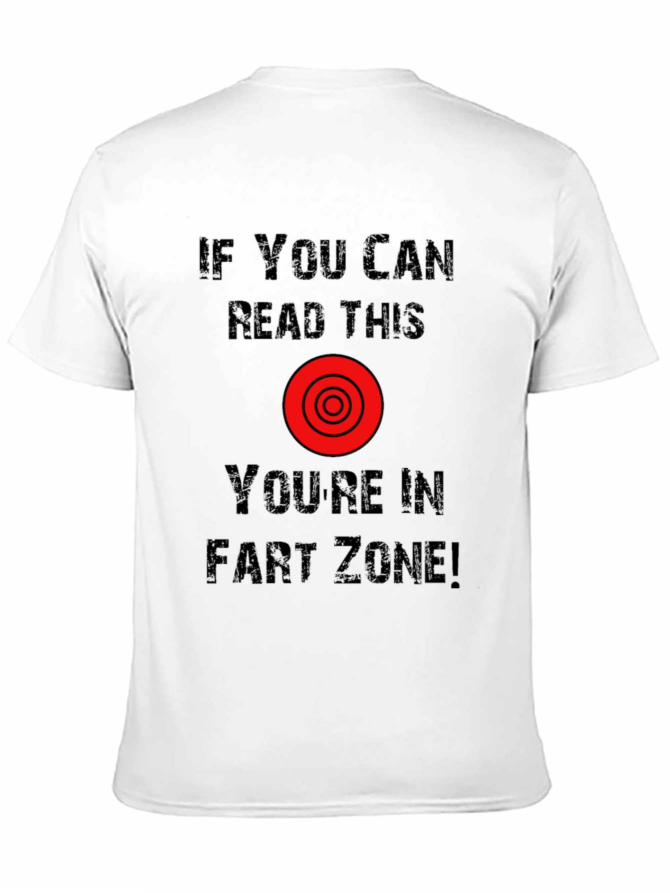 Funny Fart Zone T-Shirt - Novelty Gag Gift Tee