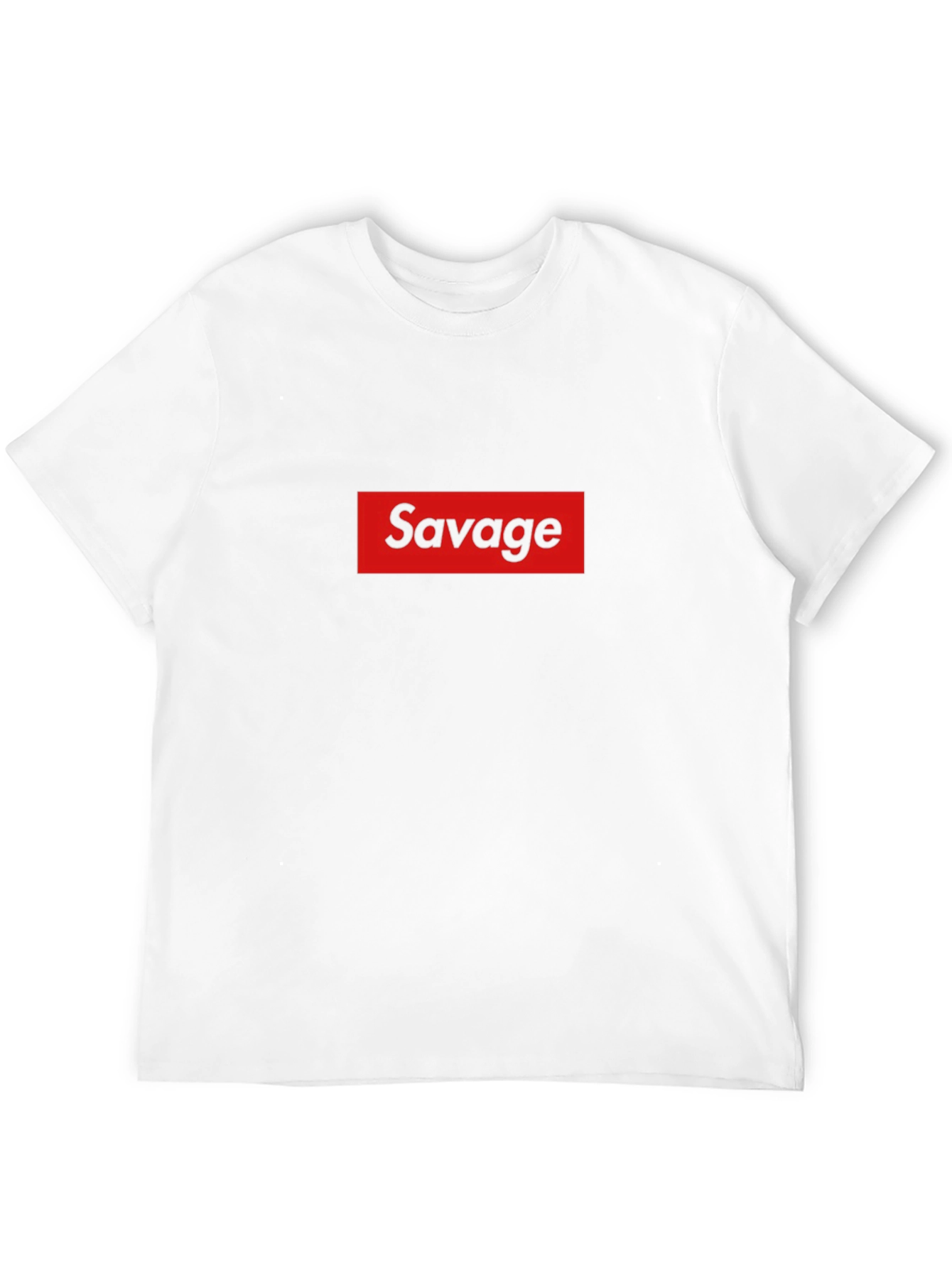 Savage Graphic Print Tee - Bold Streetwear