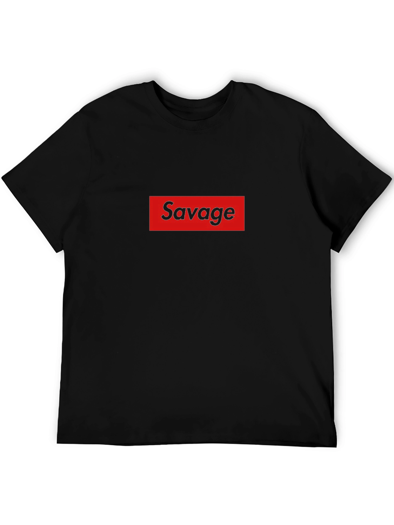 Savage Graphic Print Tee - Bold Streetwear