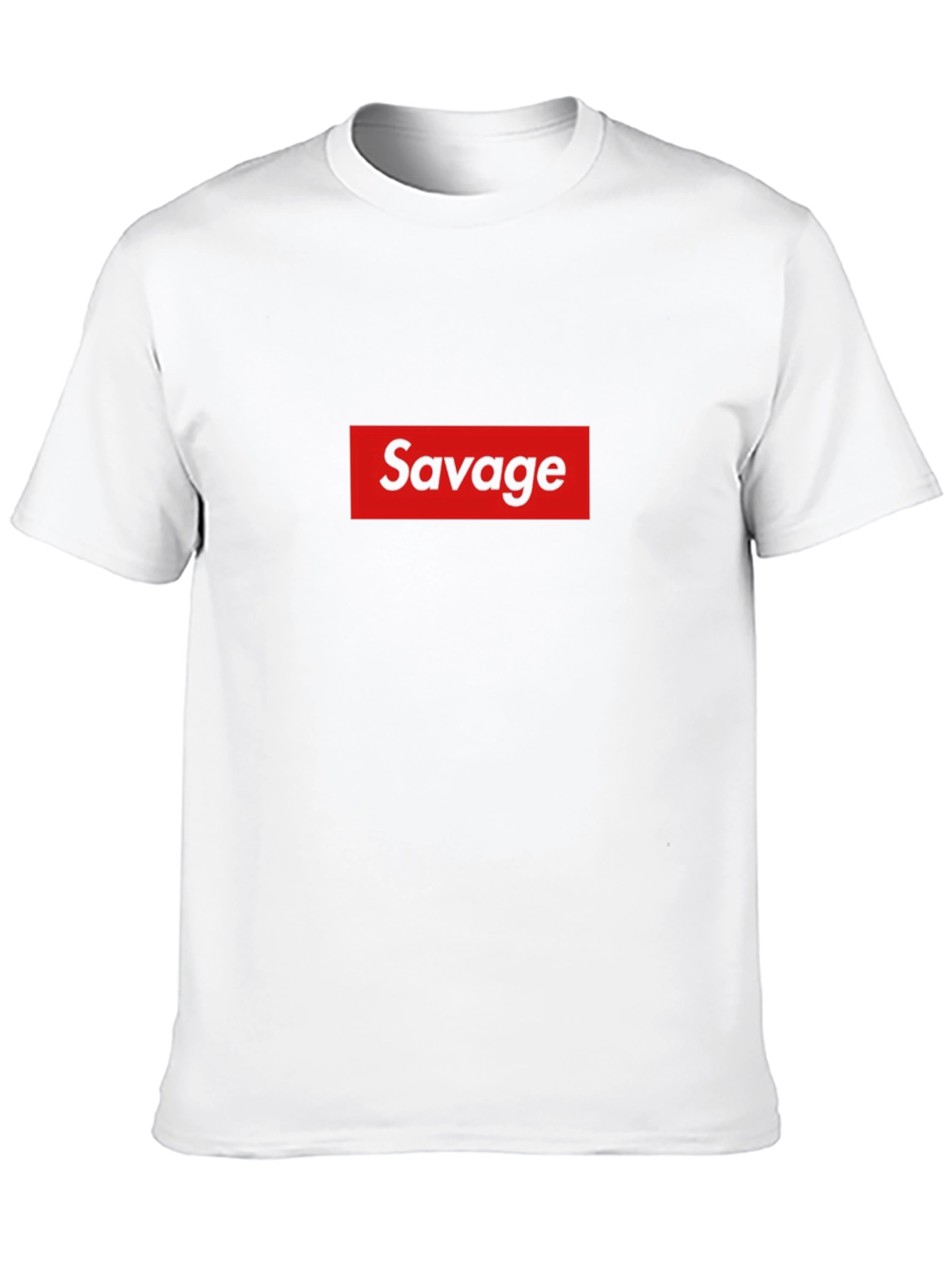 Savage Graphic Print Tee - Bold Streetwear