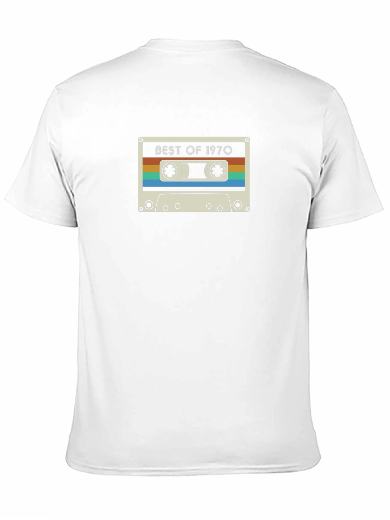 Retro Best of 1970 Cassette Tape Graphic Tee